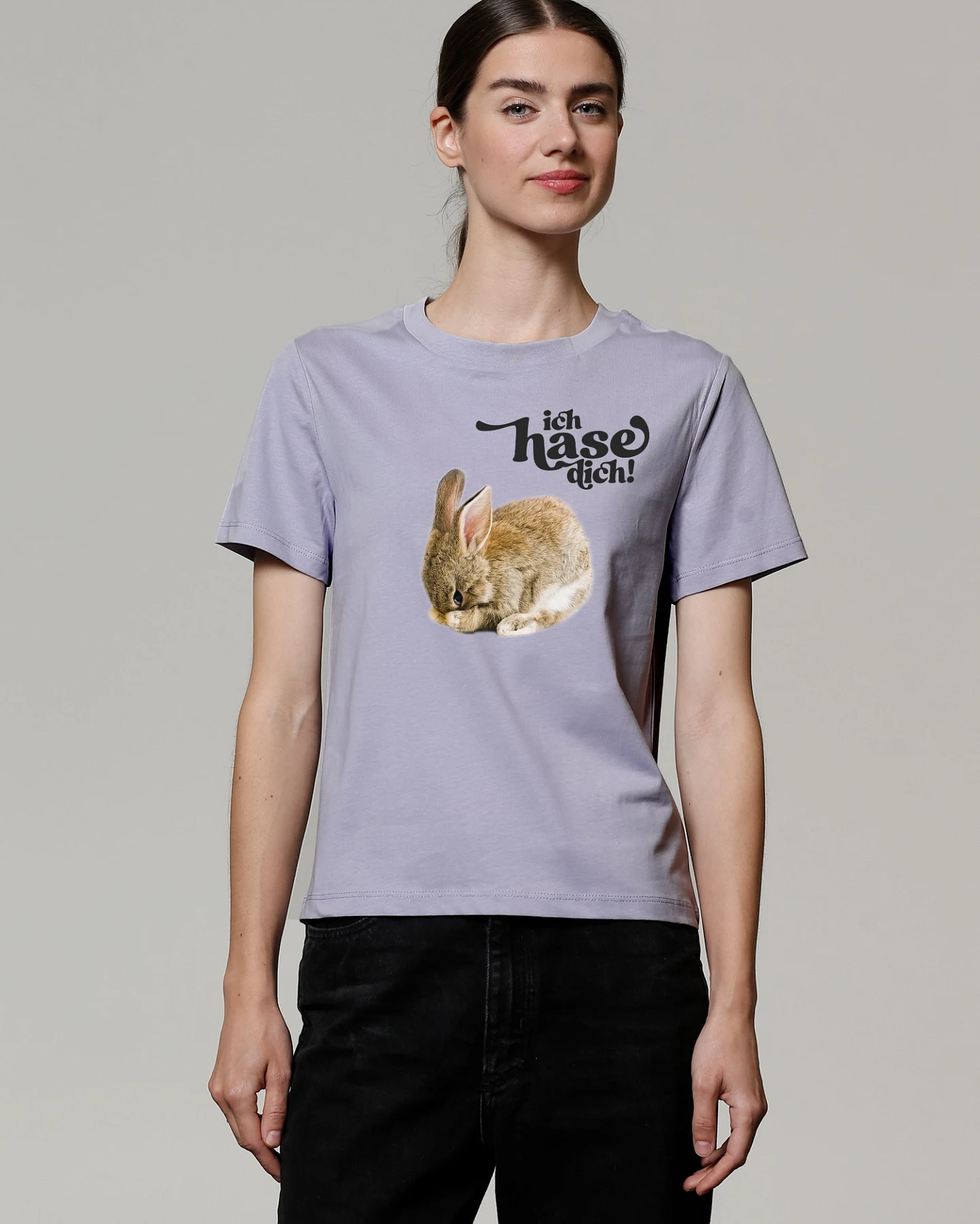 Watapparel Shirt Ich hase dich! – Ansicht 2