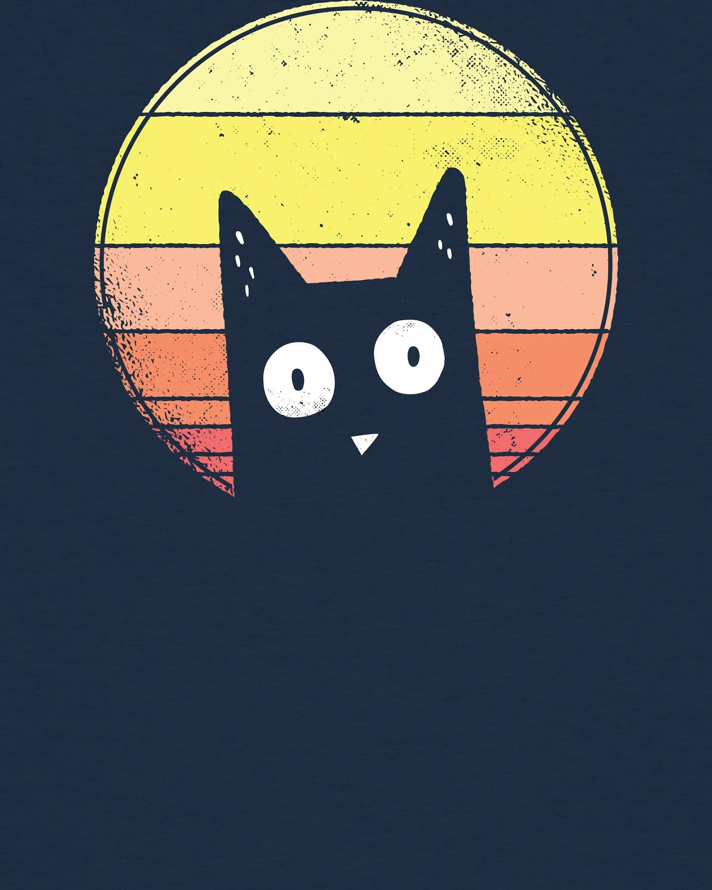 Watapparel T-Shirt Sunset Cat – Ansicht 3