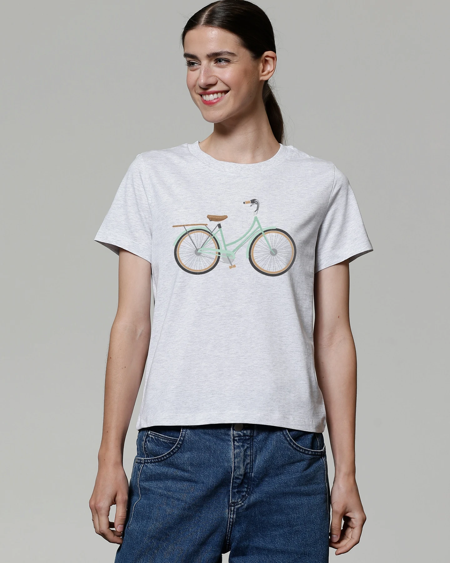 Watapparel T-Shirt Mint Bike – Ansicht 2