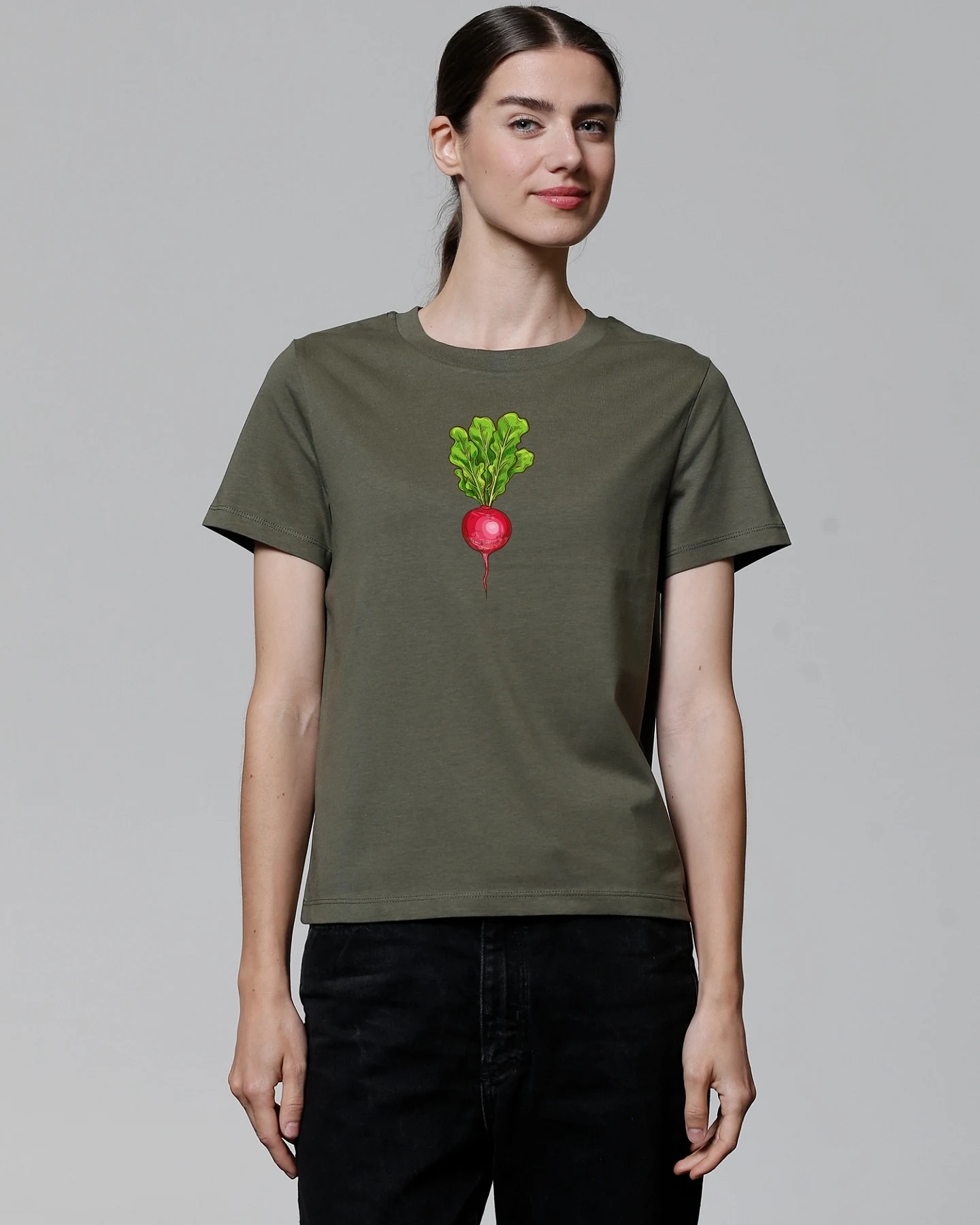Watapparel T-Shirt Radieschen – Ansicht 2