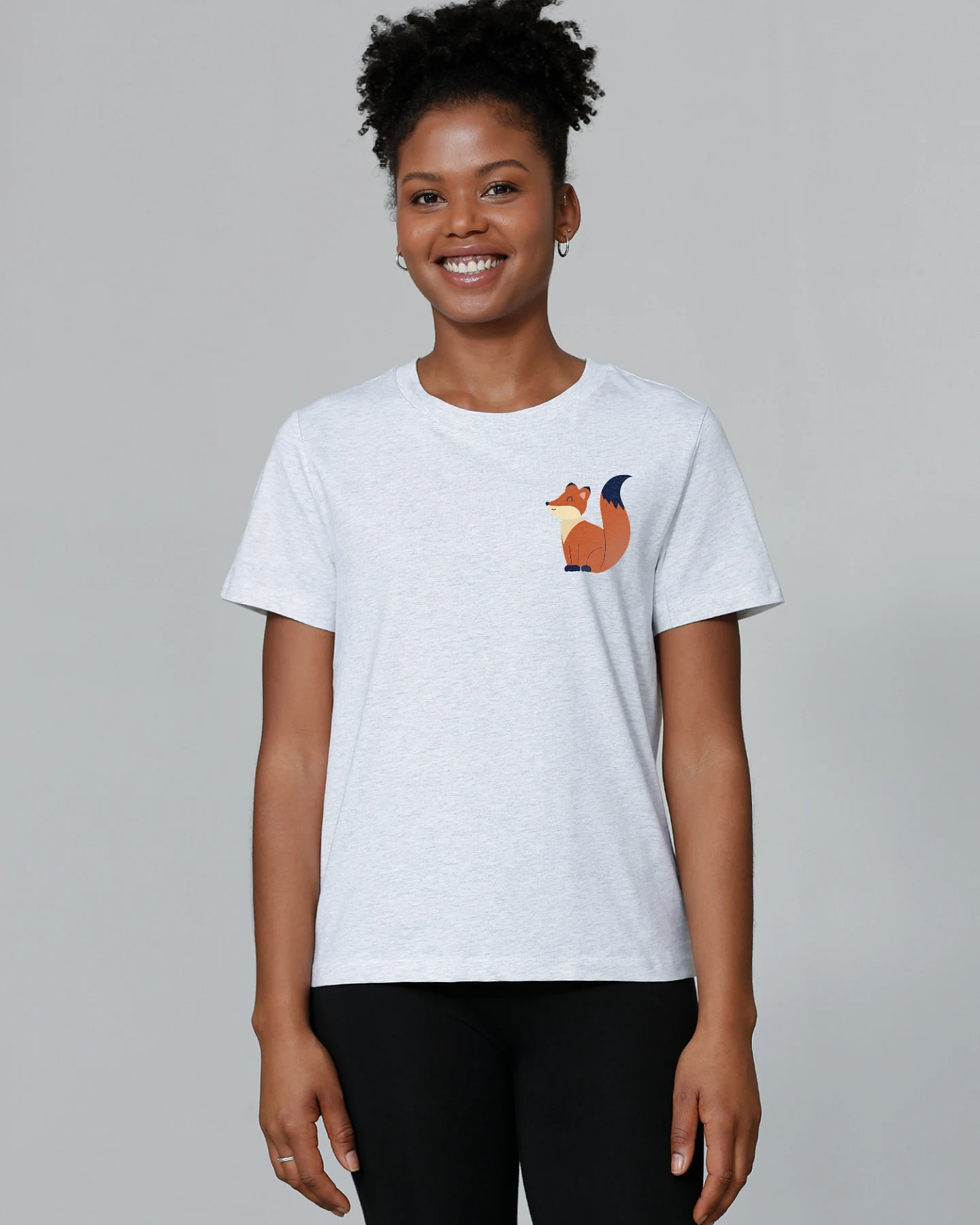 Watapparel T-Shirt Cute Fox – Ansicht 2