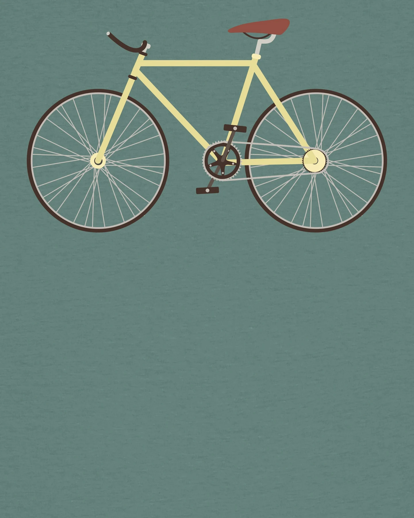 Watapparel Shirt Yellow Bike – Ansicht 3