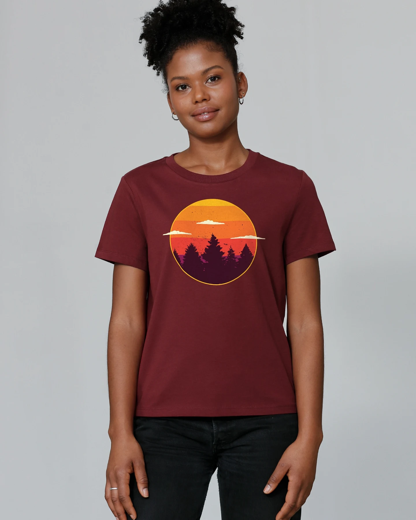 Watapparel Shirt Sunset forest – Ansicht 2