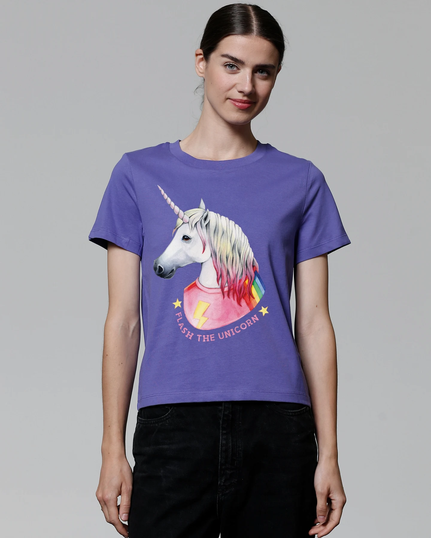 Watapparel T-Shirt Flash, the unicorn – Ansicht 2