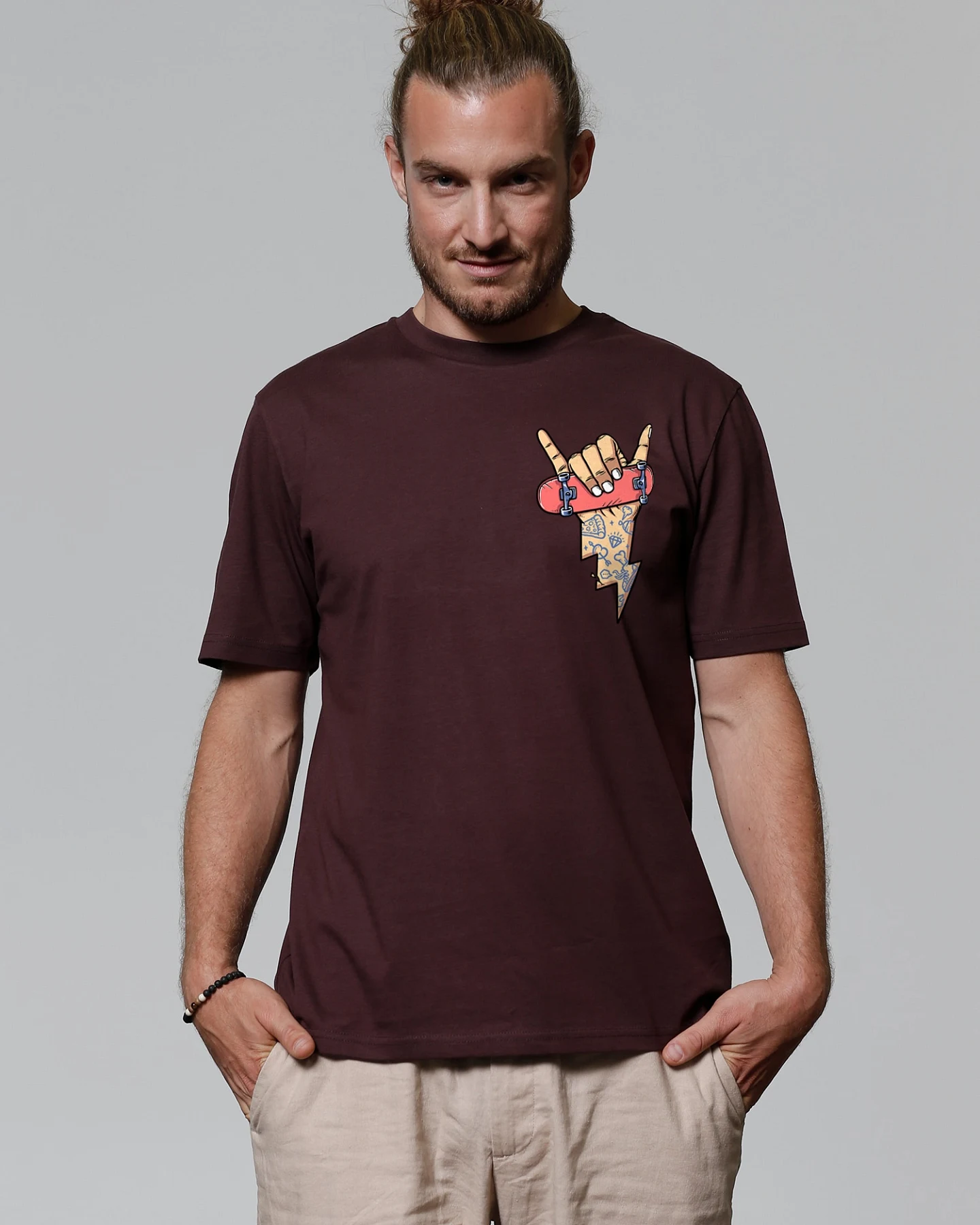 Watapparel T-Shirt Skateboard – Ansicht 2