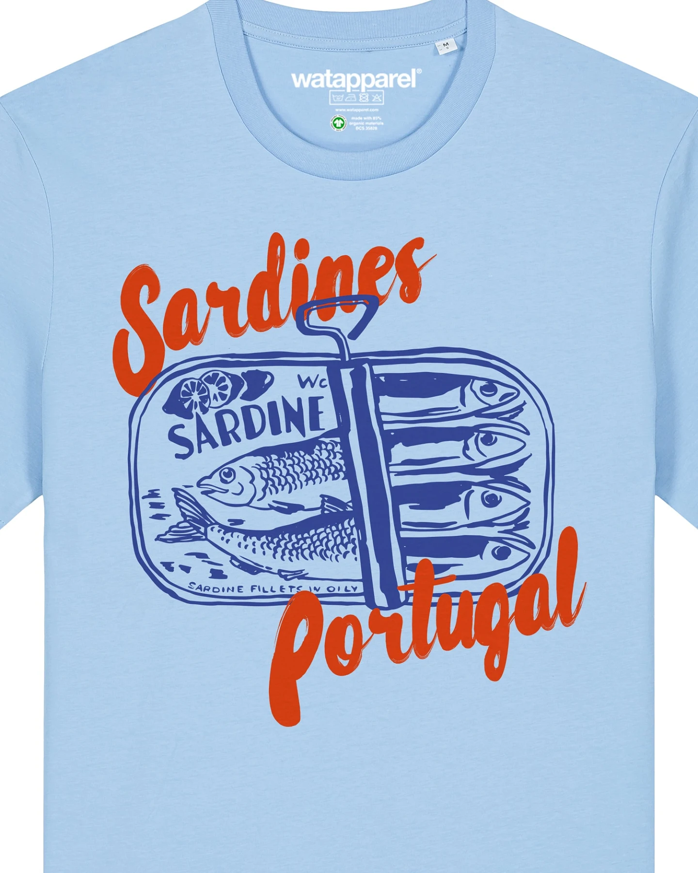 Watapparel T-Shirt Sardines Portugal – Ansicht 3