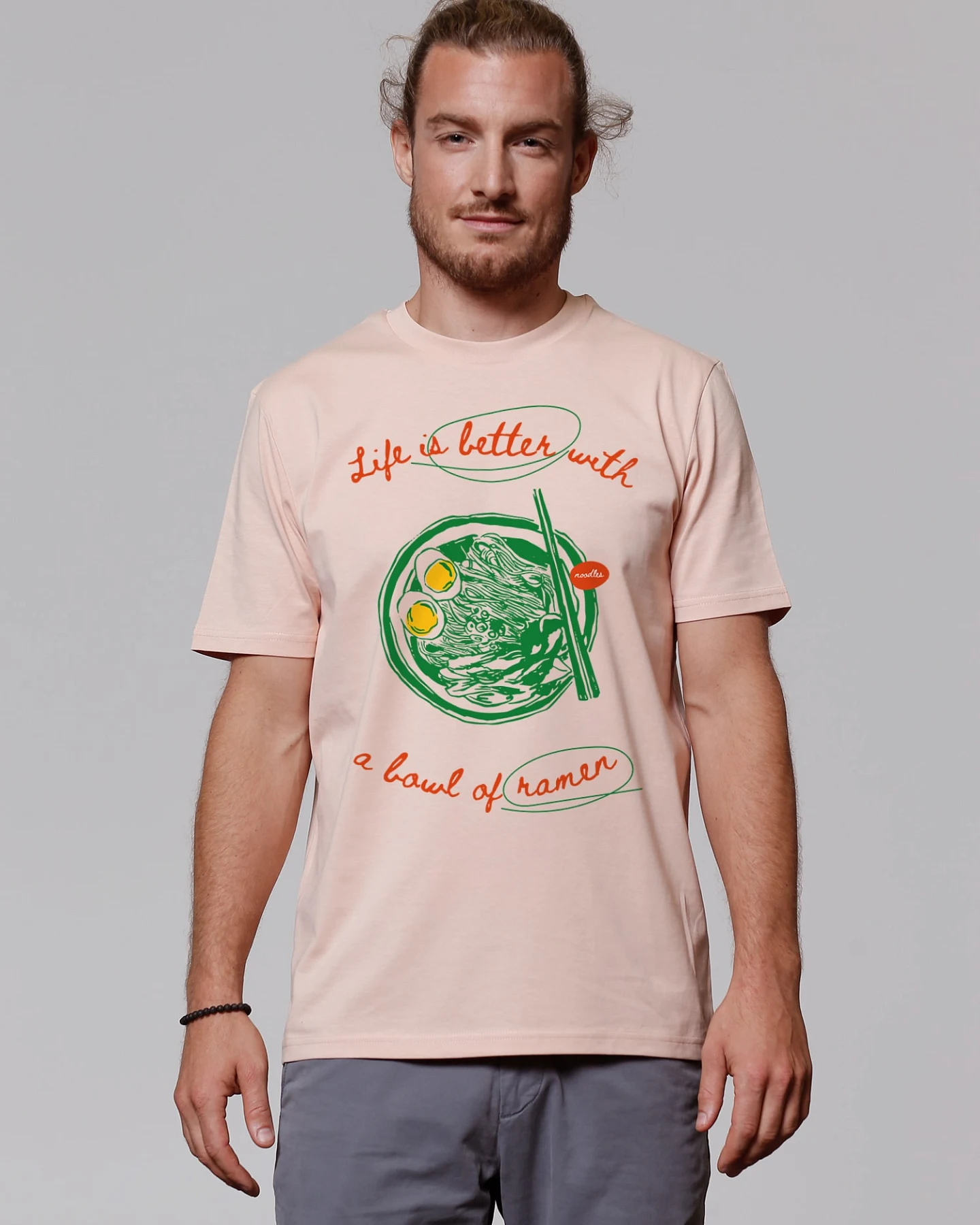 Watapparel T-Shirt Life Is Better With Ramen – Ansicht 2