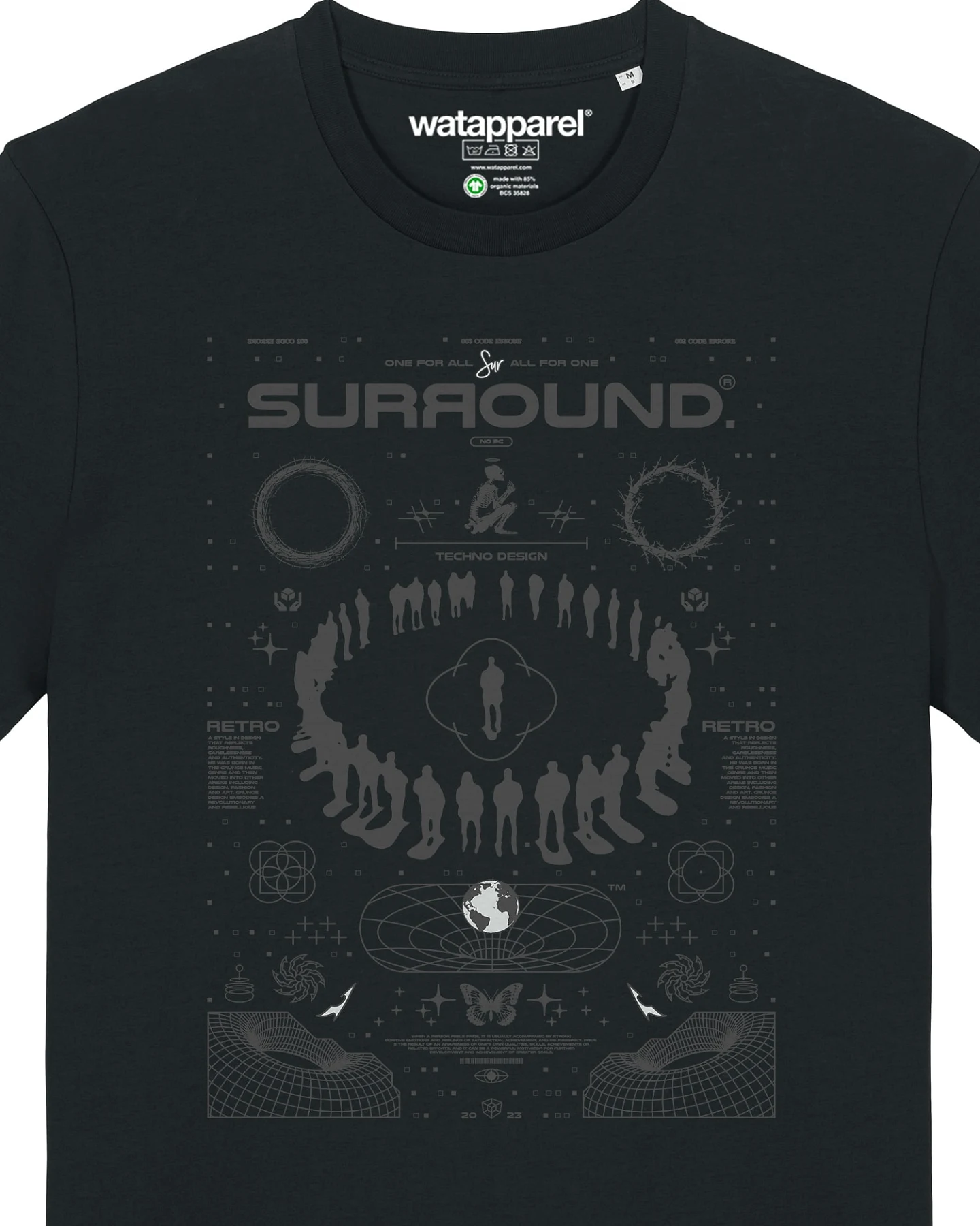 Watapparel T-Shirt Surround – Ansicht 3
