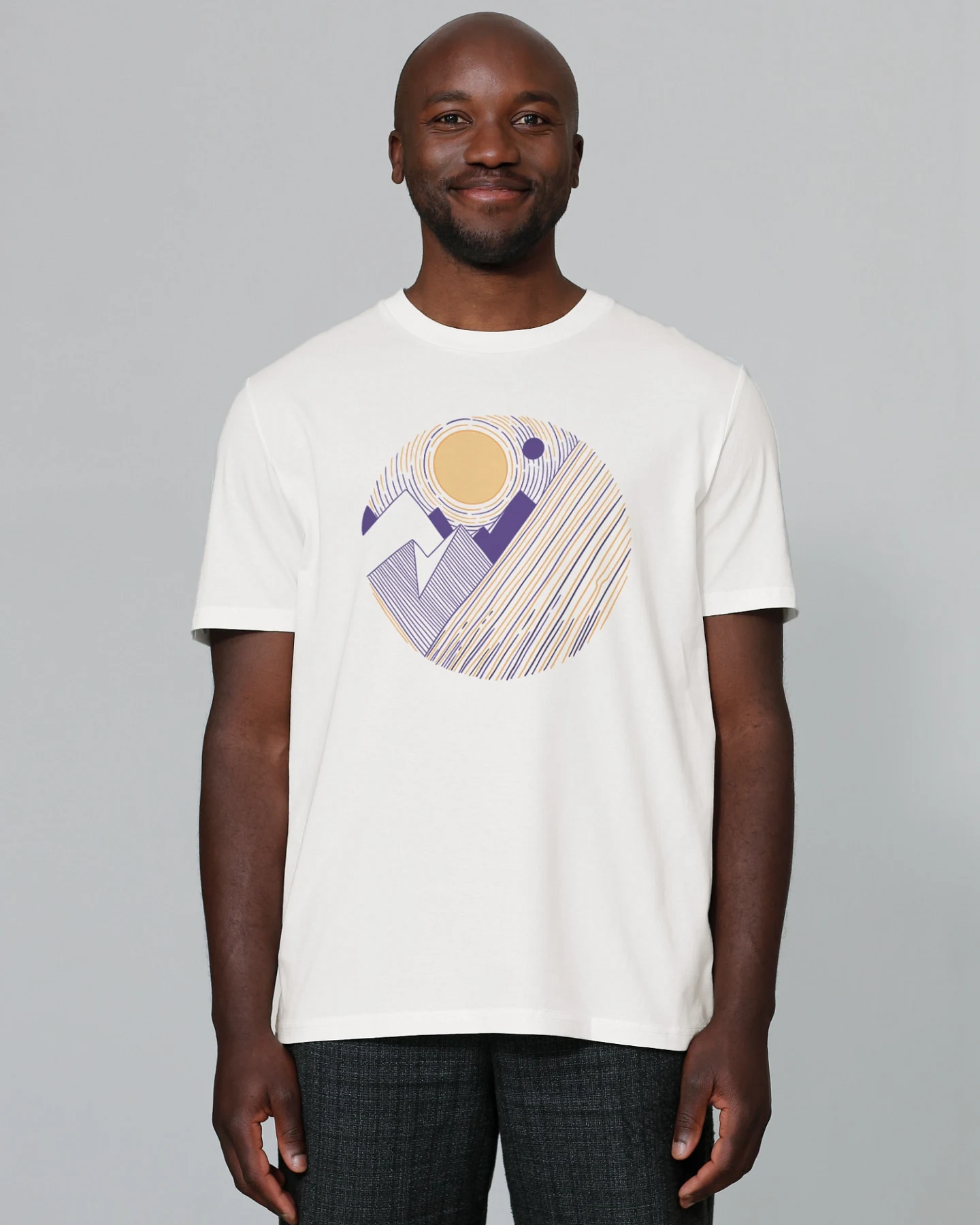 Watapparel Shirt Geometric Landscape 3 – Ansicht 3
