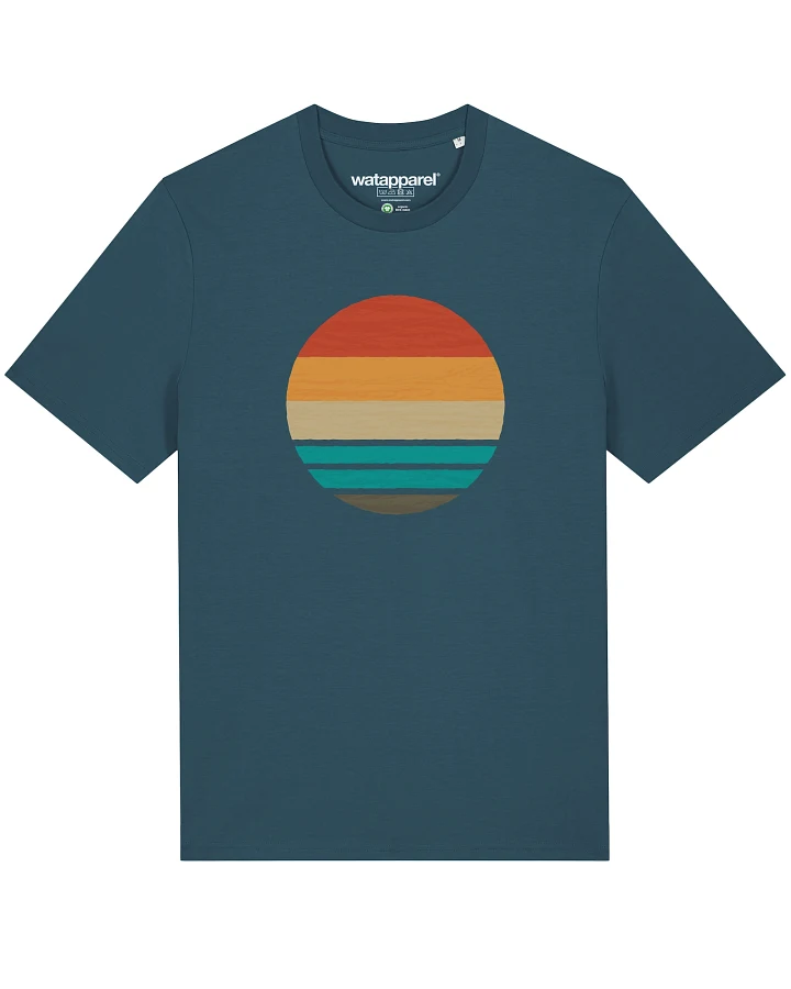 Produktseite: Watapparel Shirt Retro Sunset Ocean