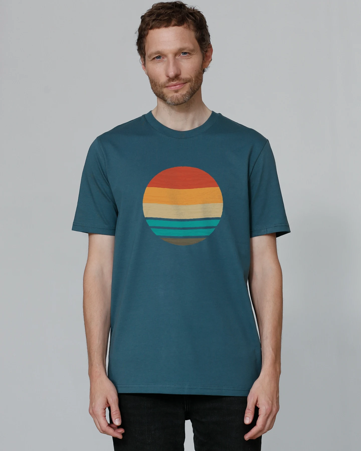 Watapparel Shirt Retro Sunset Ocean – Ansicht 2