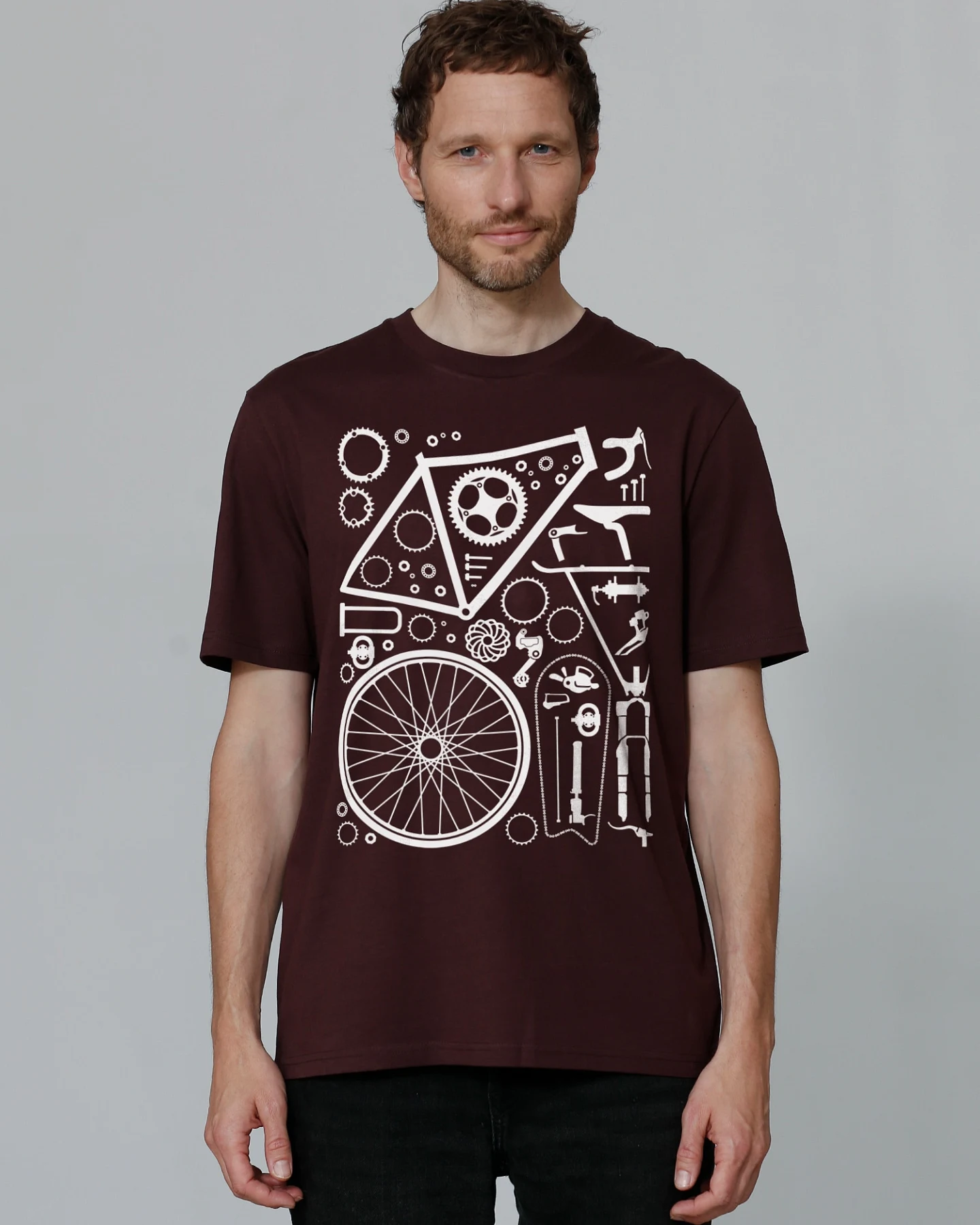 Watapparel Shirt Fahrradteile – Ansicht 2
