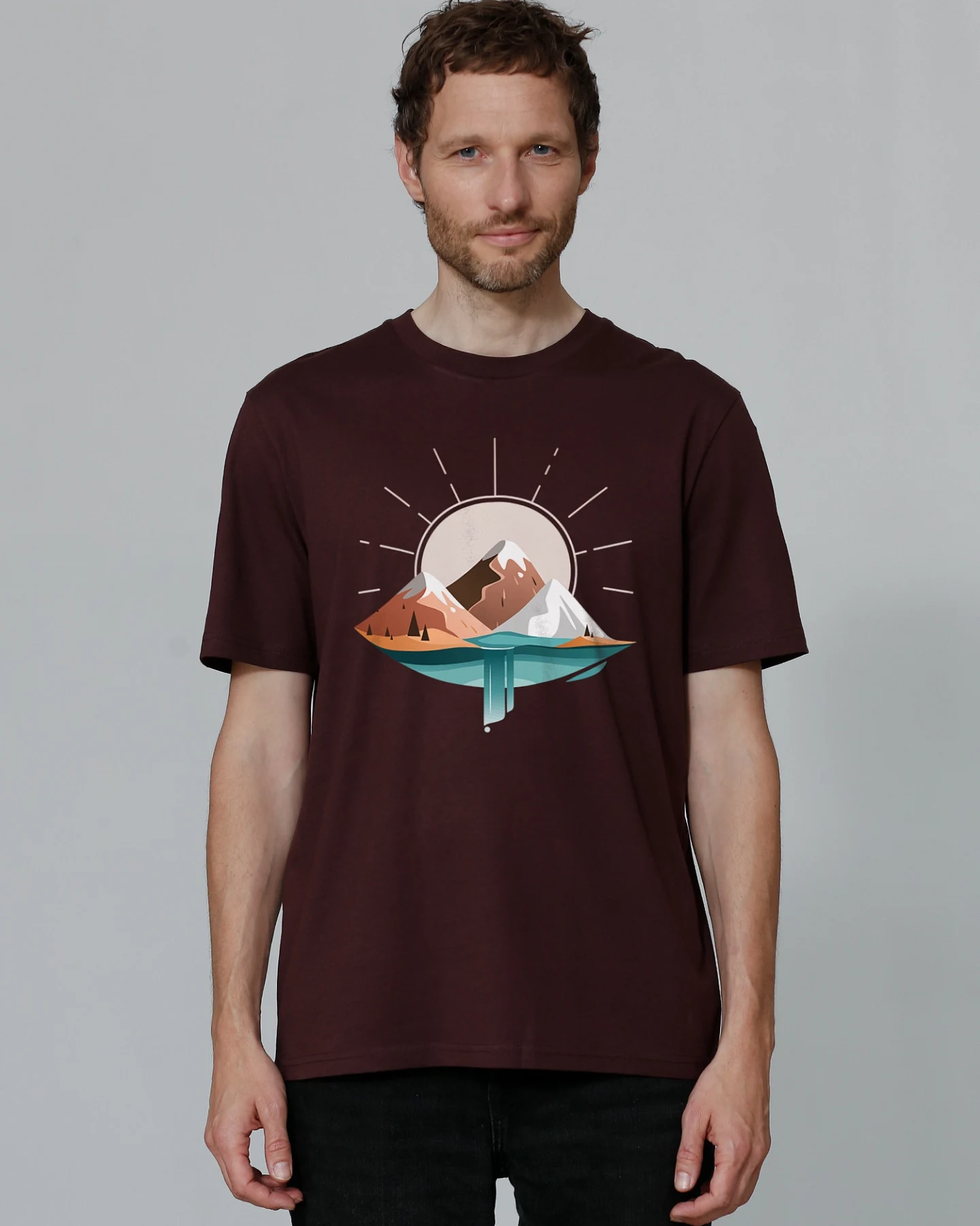 Watapparel Shirt Sunrise & Lake – Ansicht 2