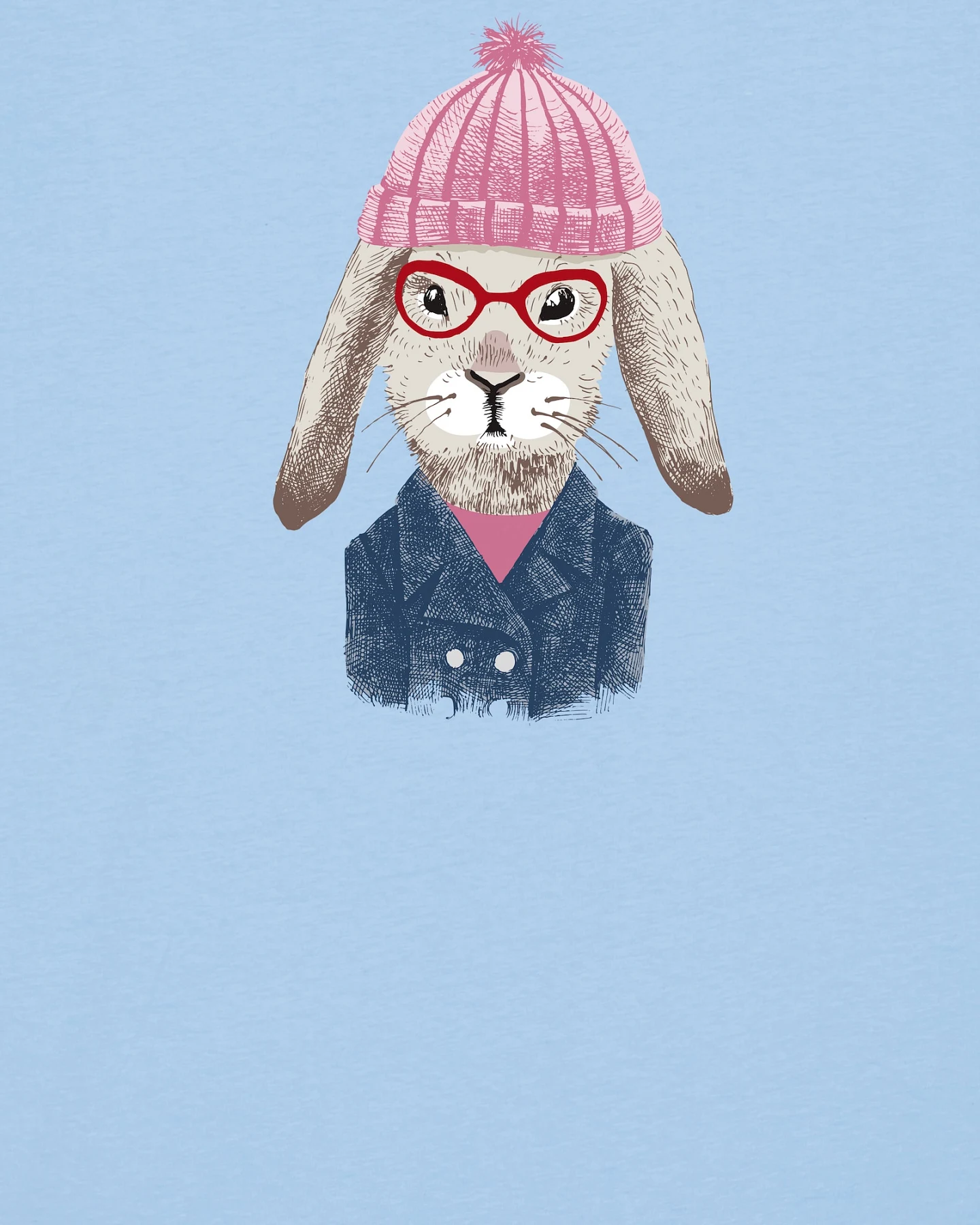 Watapparel T-Shirt Hase – Ansicht 3