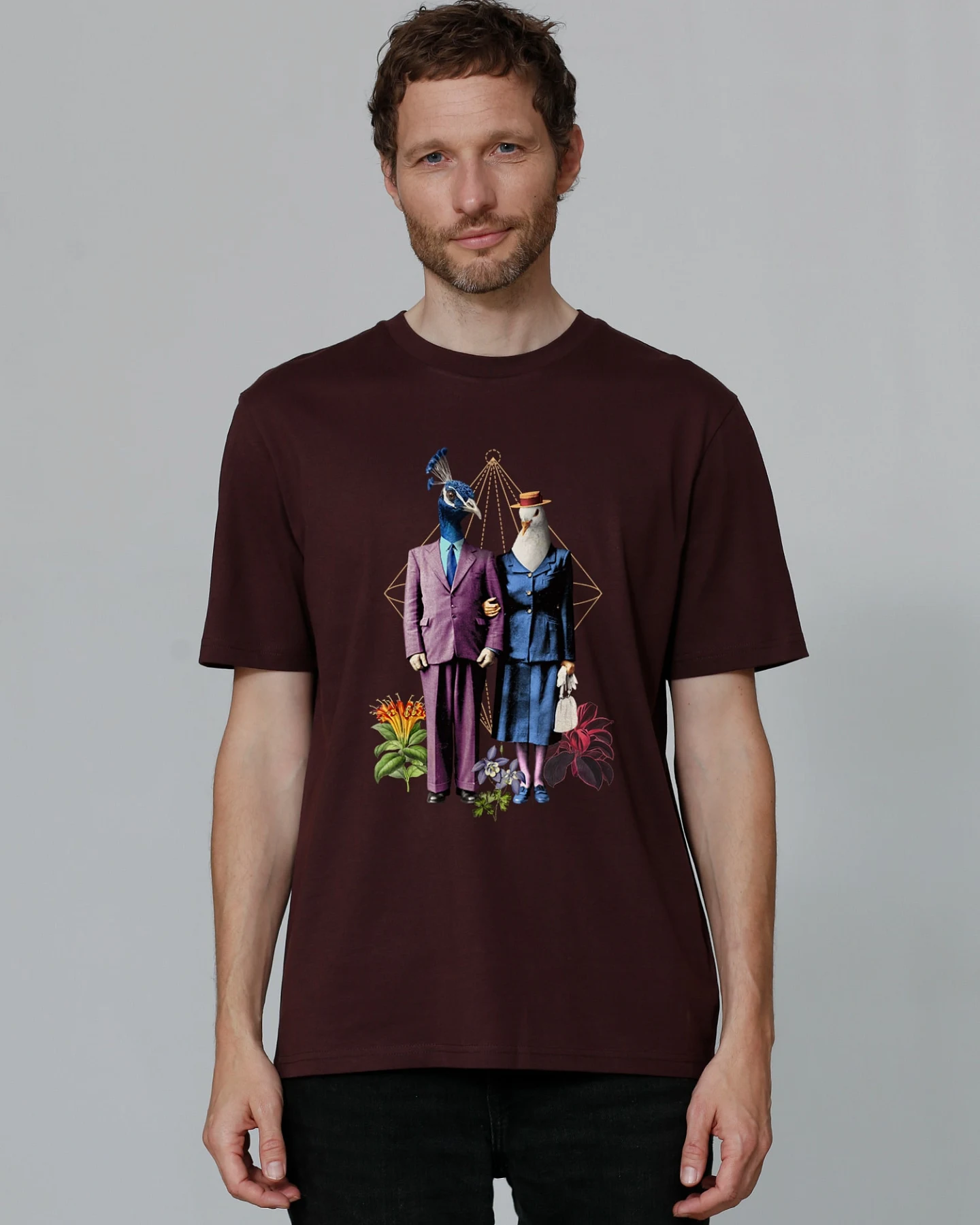 Watapparel T-Shirt Fancy Birds – Ansicht 2