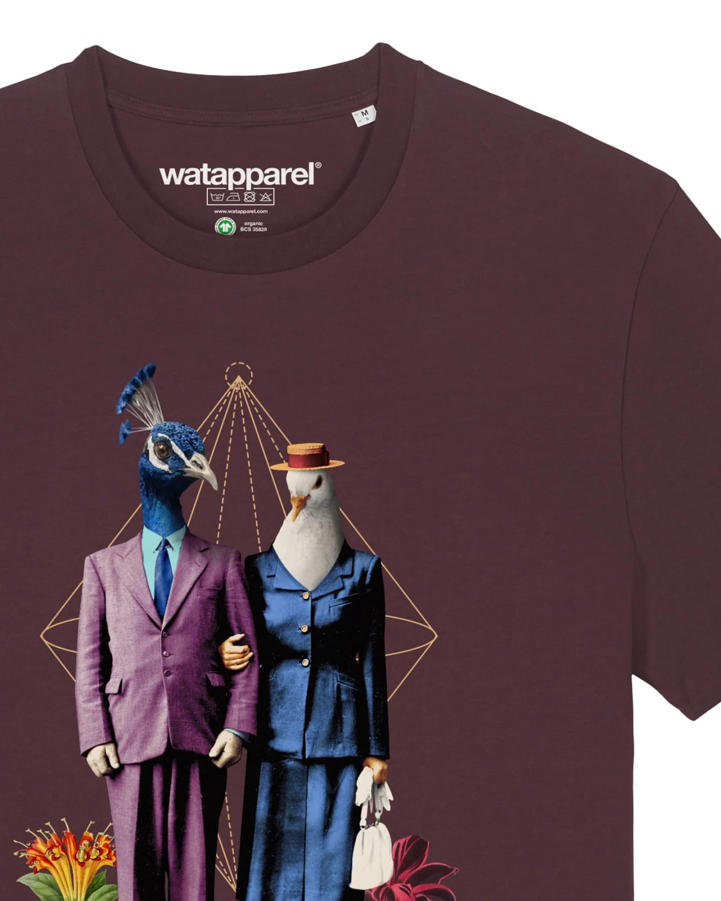 Watapparel T-Shirt Fancy Birds – Ansicht 3