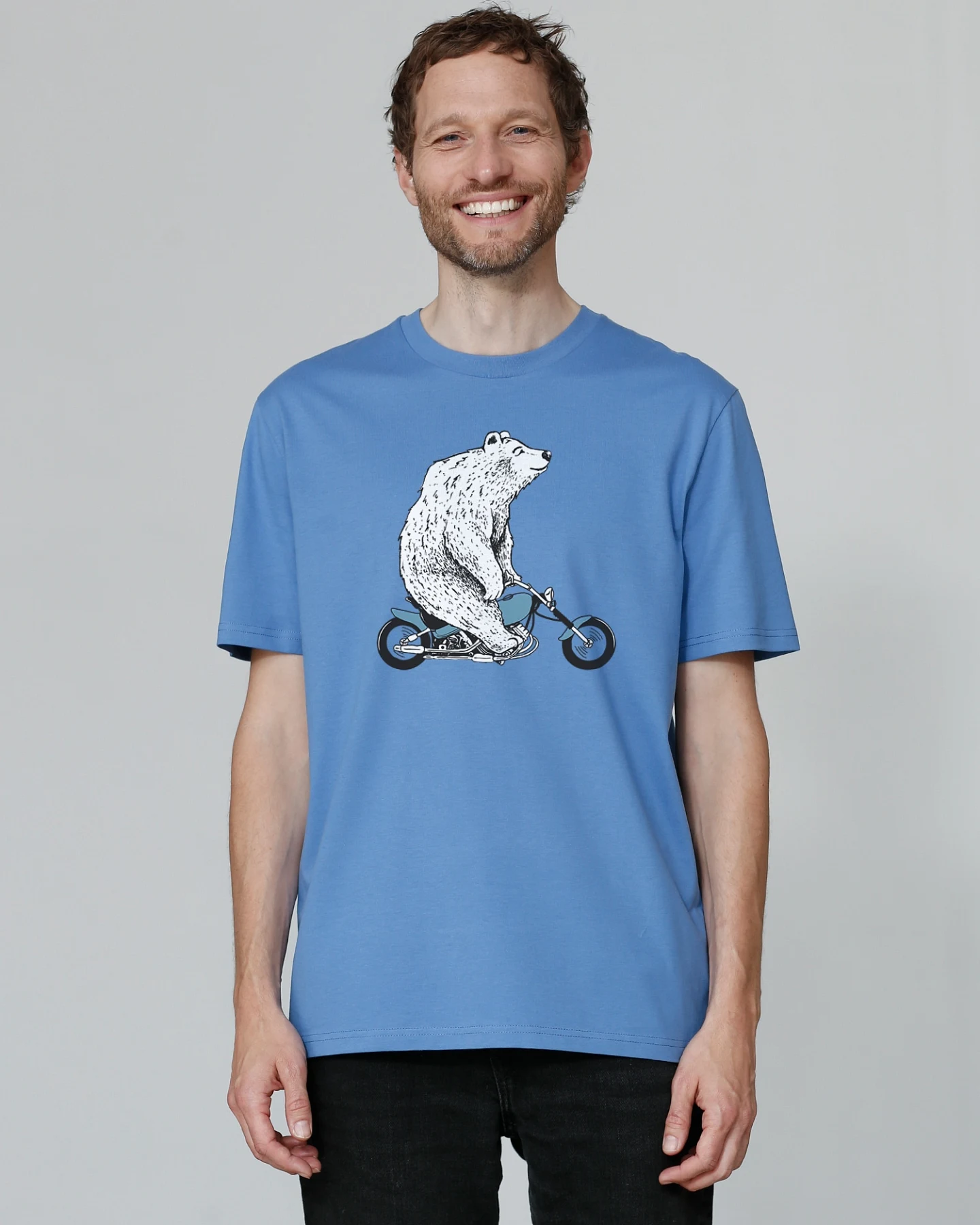 Watapparel Shirt Bär auf Bike – Ansicht 2