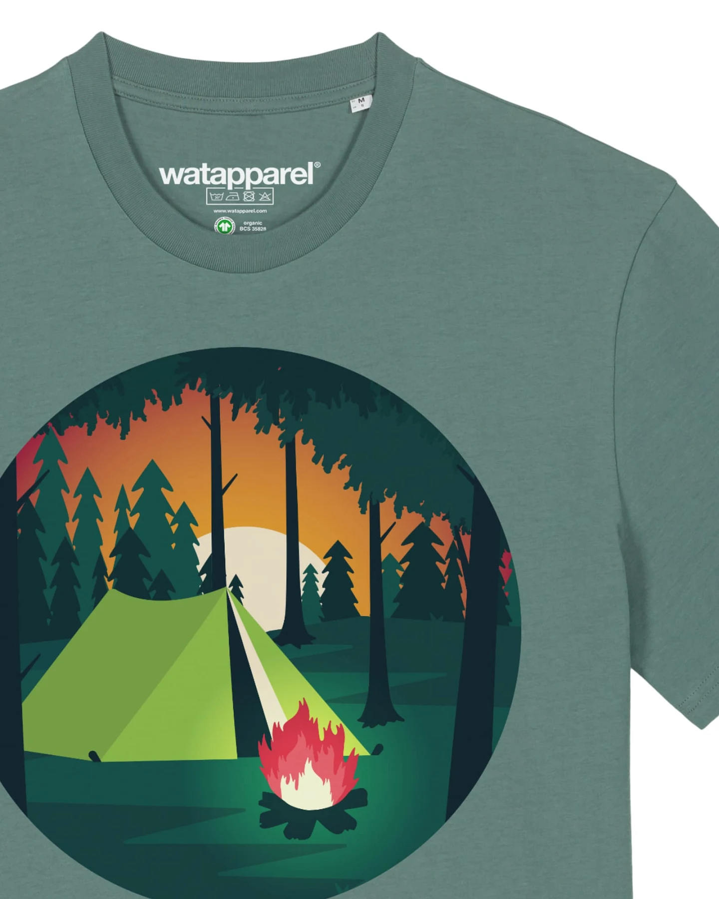 Watapparel T-Shirt Zelten – Ansicht 3