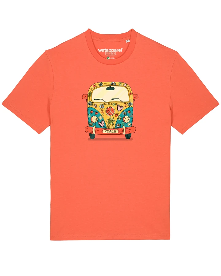 Watapparel T-Shirt Hippies Bus