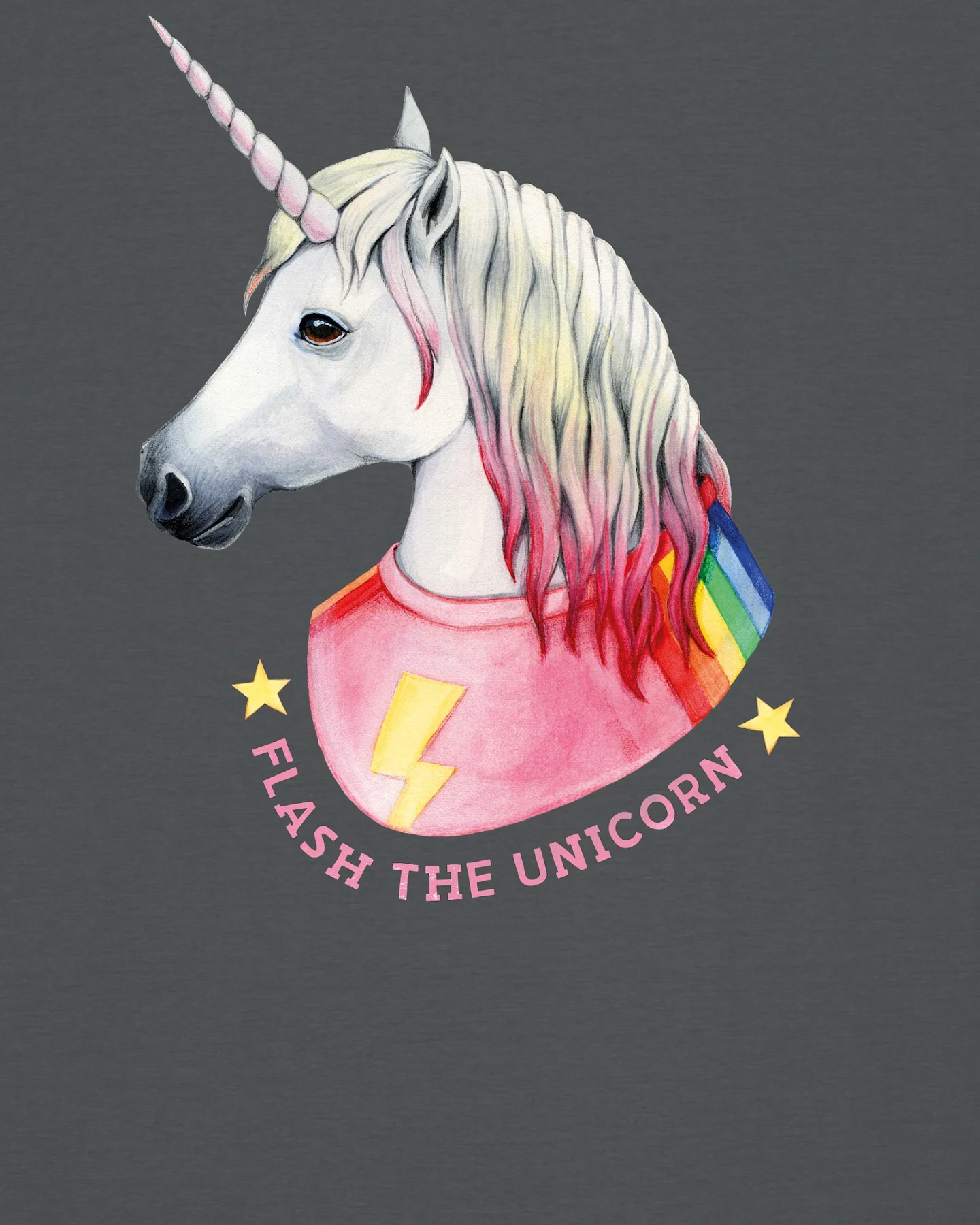 Watapparel T-Shirt Flash, the unicorn – Ansicht 3