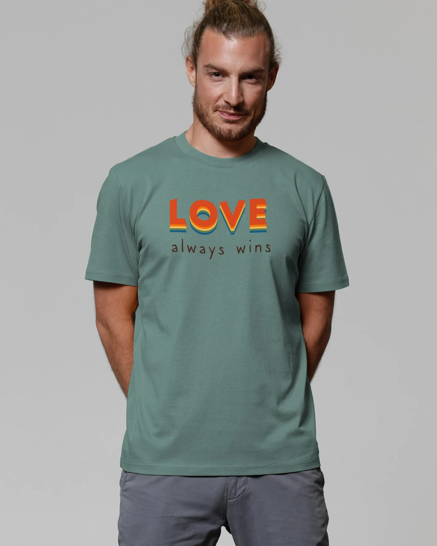 Watapparel Shirt Love always wins – Ansicht 2
