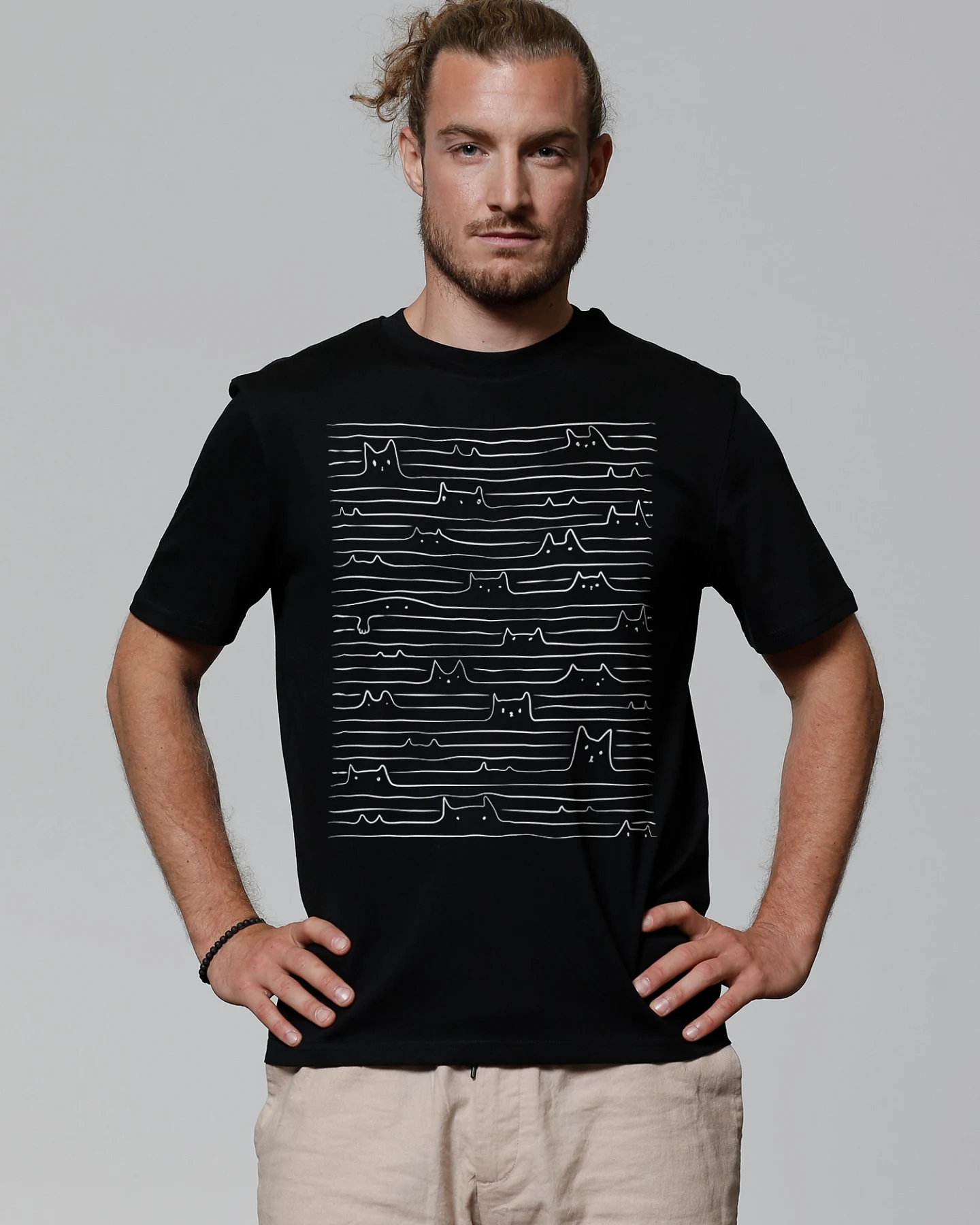 Watapparel T-Shirt Doodle Cats – Ansicht 2