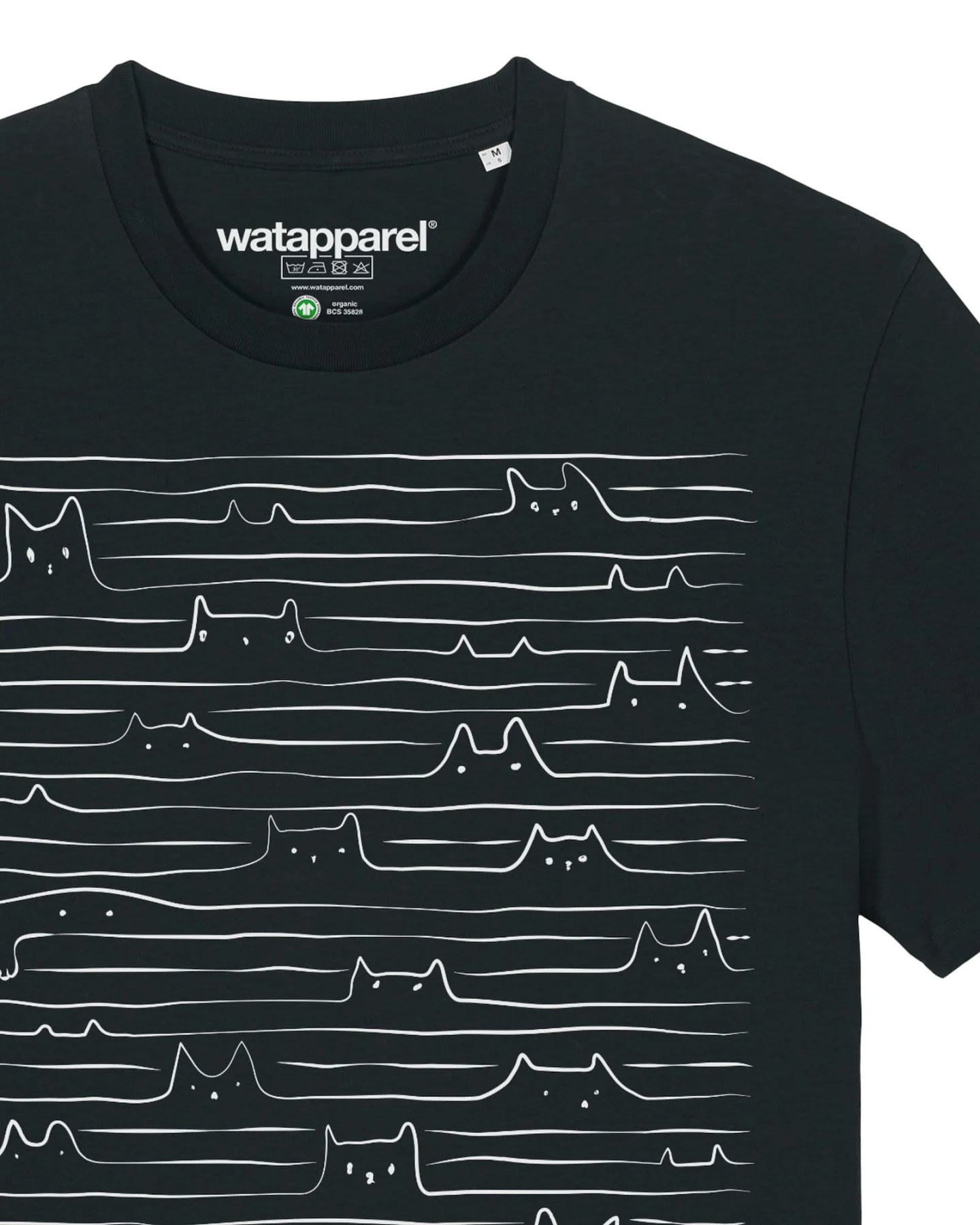 Watapparel T-Shirt Doodle Cats – Ansicht 3