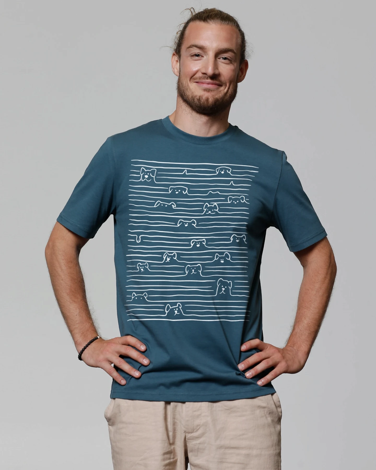 Watapparel T-Shirt Doodle Dogs – Ansicht 2