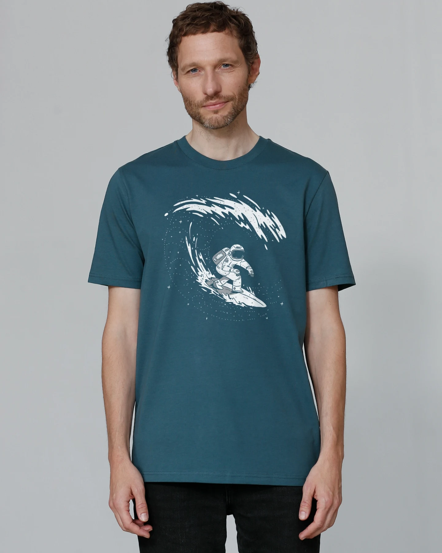 Watapparel T-Shirt Surfing Spaceman – Ansicht 2
