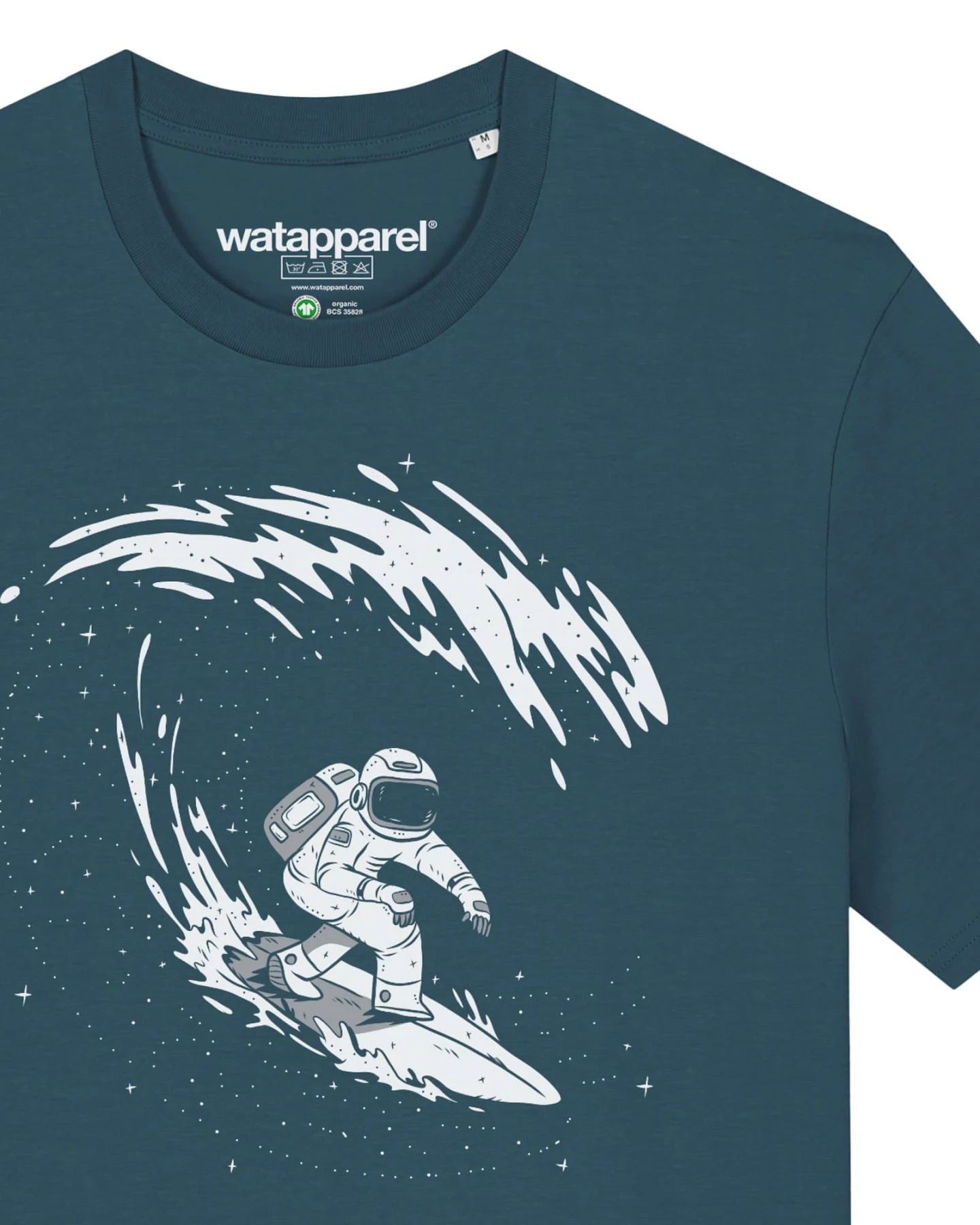 Watapparel T-Shirt Surfing Spaceman – Ansicht 3