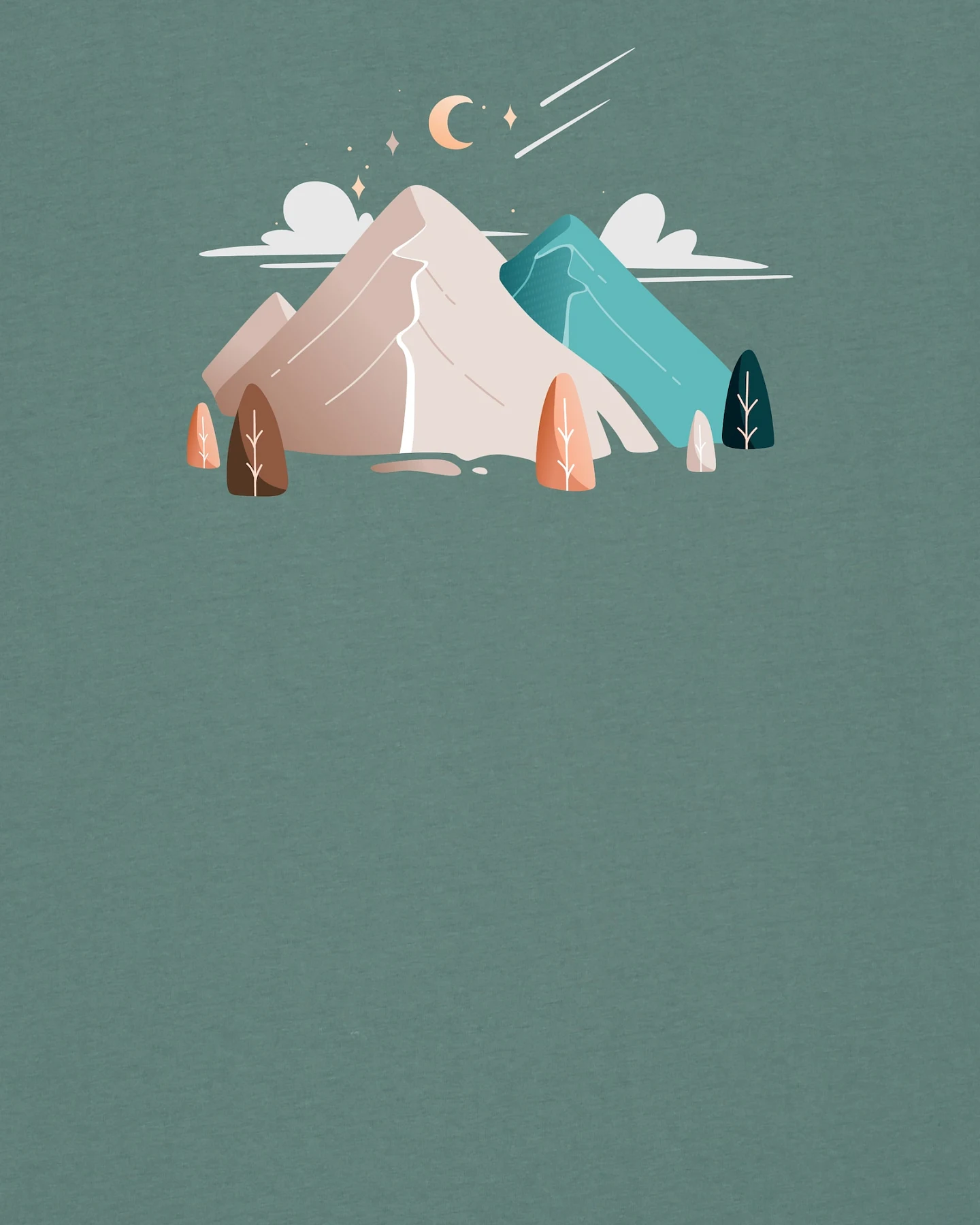 Watapparel Shirt Night & Clouds – Ansicht 3