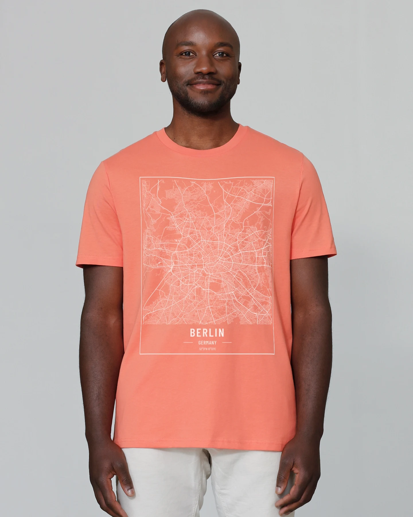 Watapparel T-Shirt City maps Berlin Landkarte – Ansicht 2