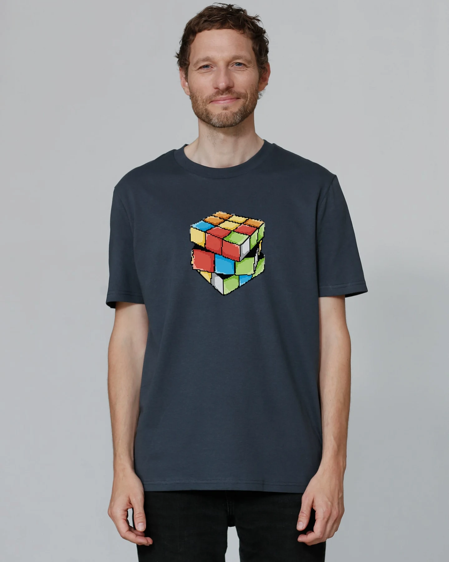 Watapparel Shirt Pixel Zauberwürfel – Ansicht 2