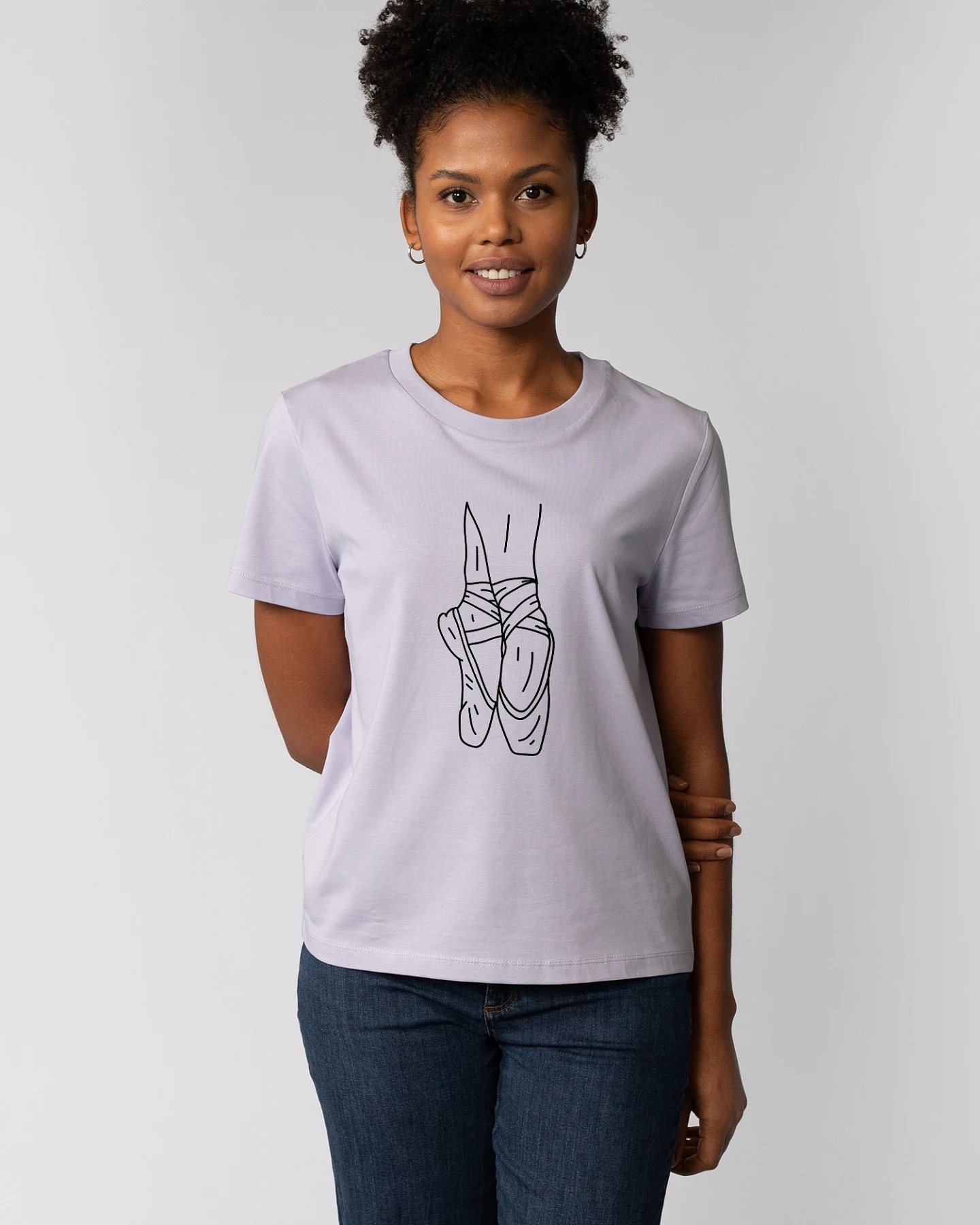 Watapparel T-Shirt Ballett Spitze – Ansicht 2