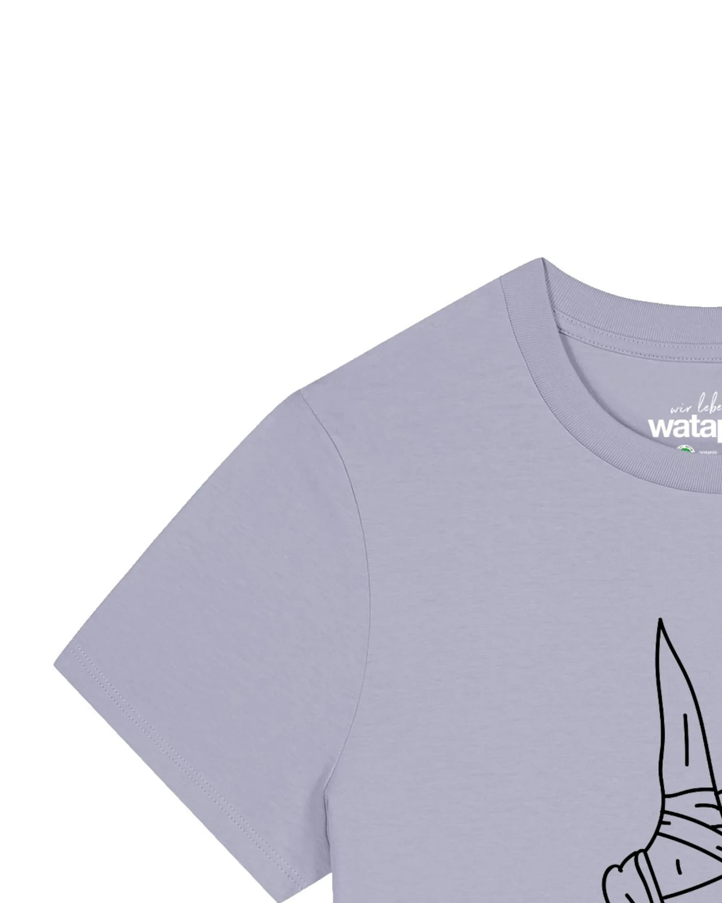 Watapparel T-Shirt Ballett Spitze – Ansicht 3
