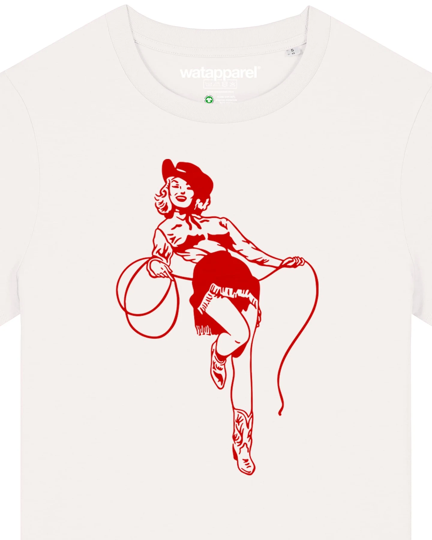 Watapparel T-Shirt Cowgirl – Ansicht 3