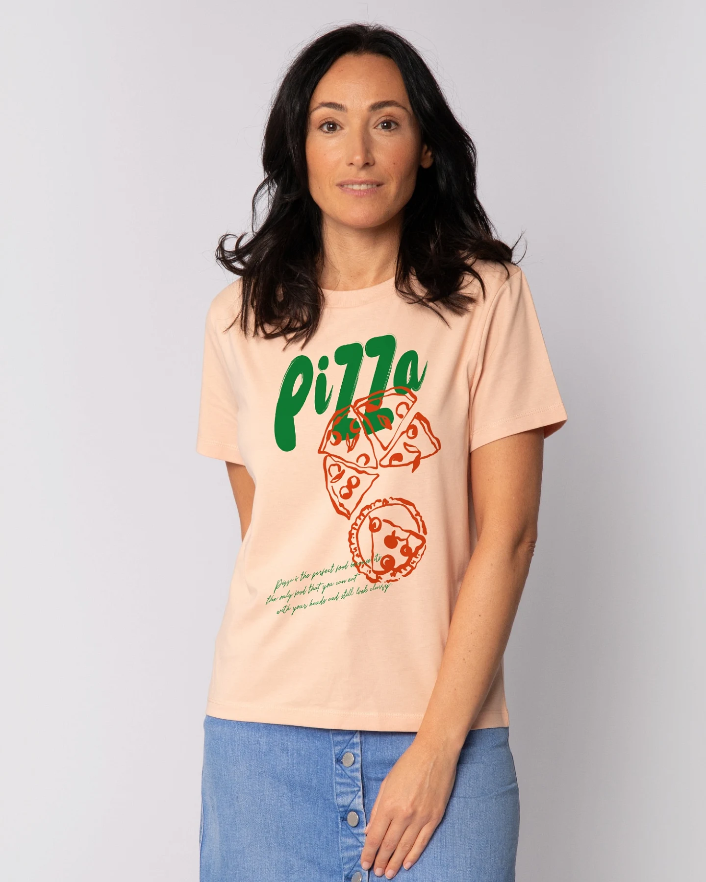 Watapparel T-Shirt Pizza – Ansicht 2