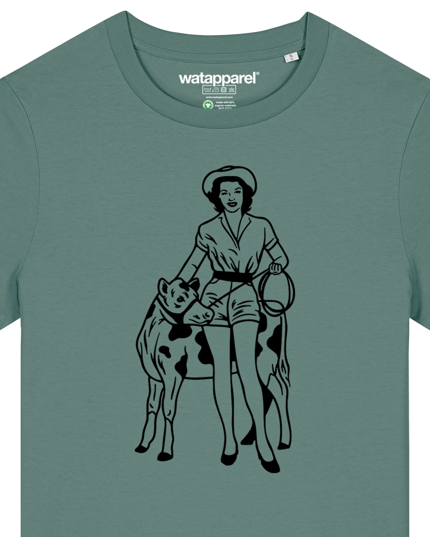 Watapparel T-Shirt Cowgirl – Ansicht 3