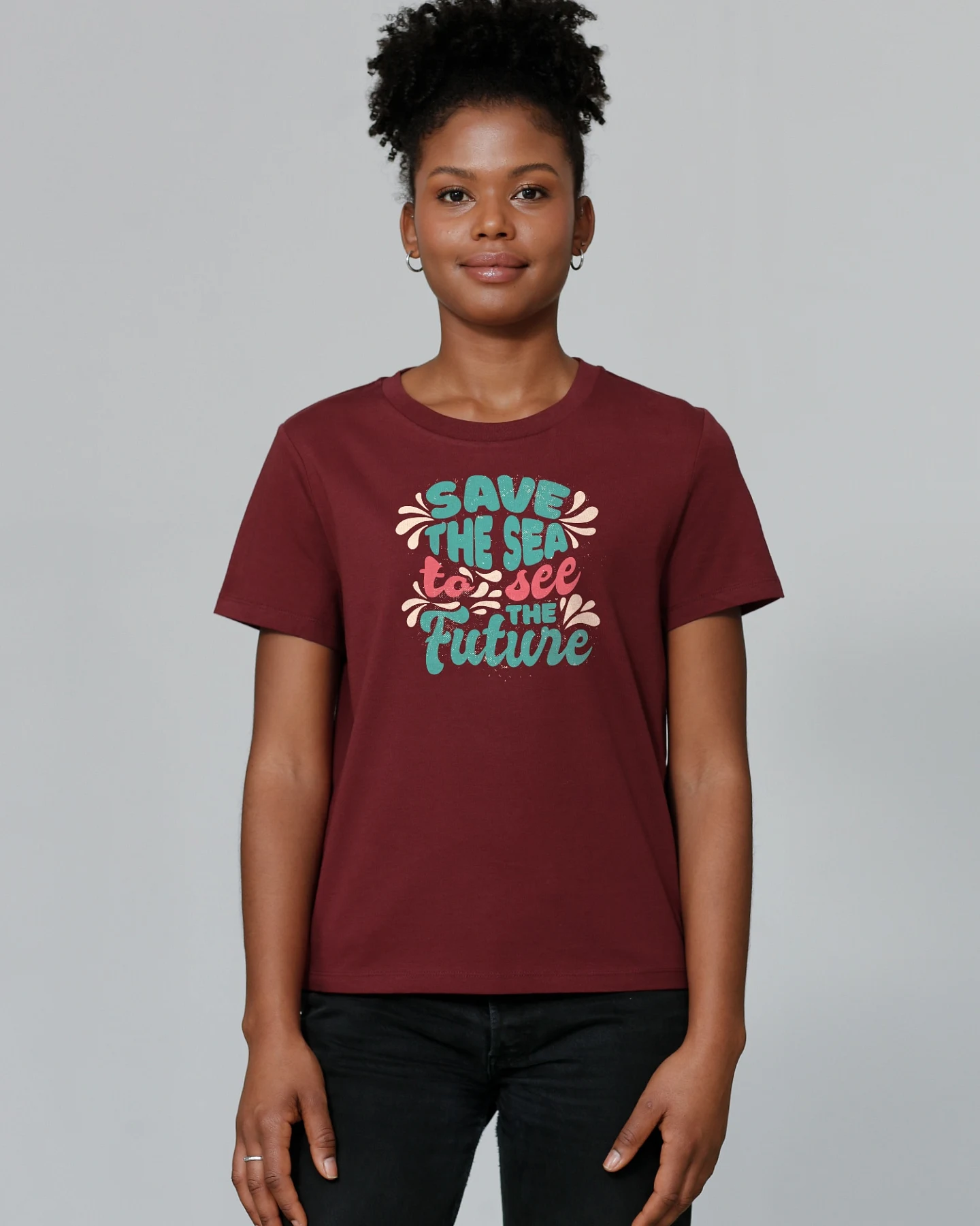 Watapparel T-Shirt Save the sea – Ansicht 2