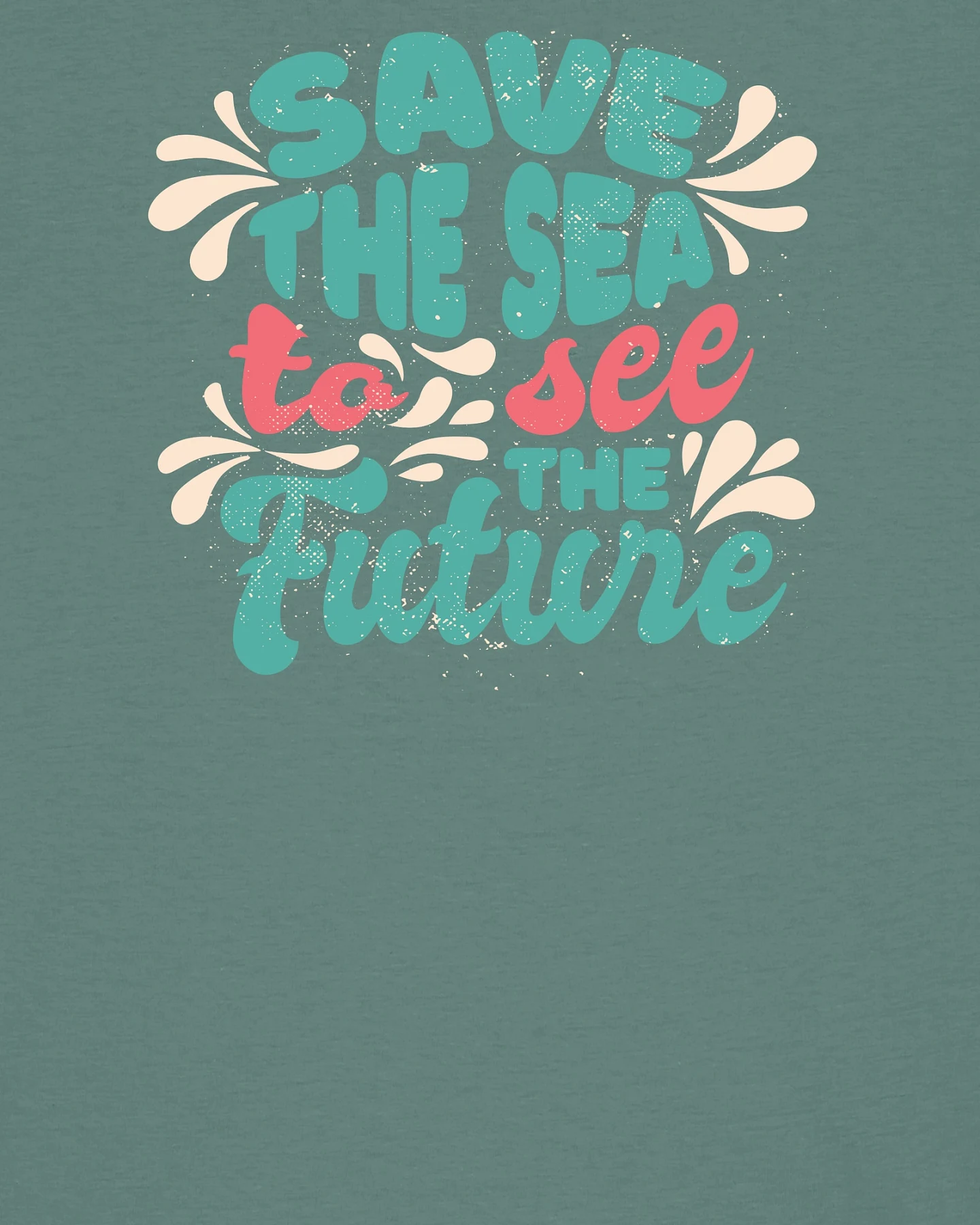 Watapparel T-Shirt Save the sea – Ansicht 3