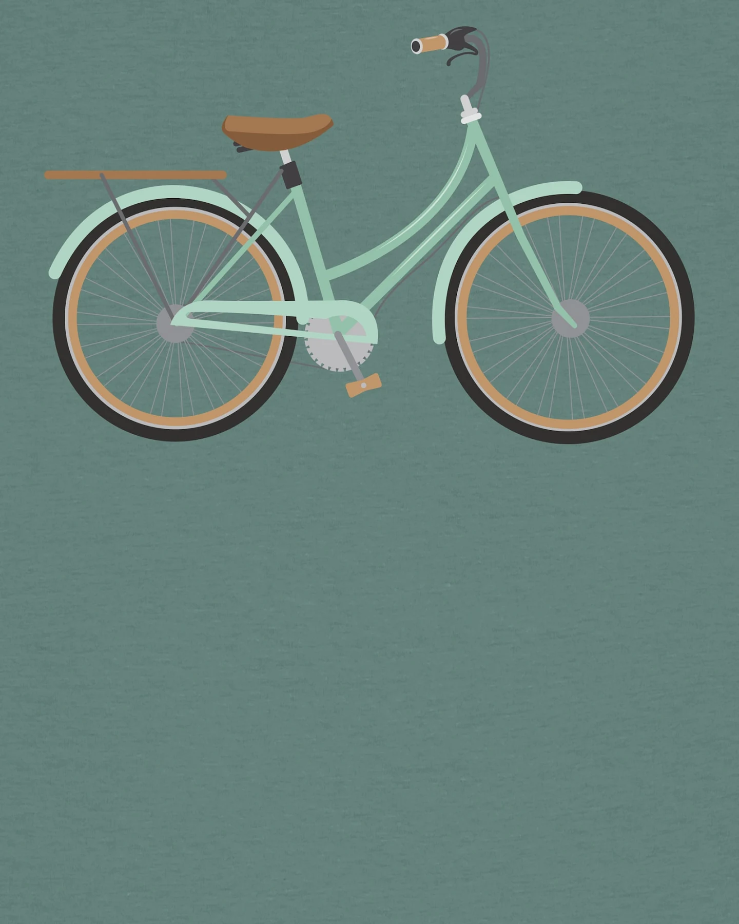 Watapparel Shirt Mint Bike – Ansicht 3