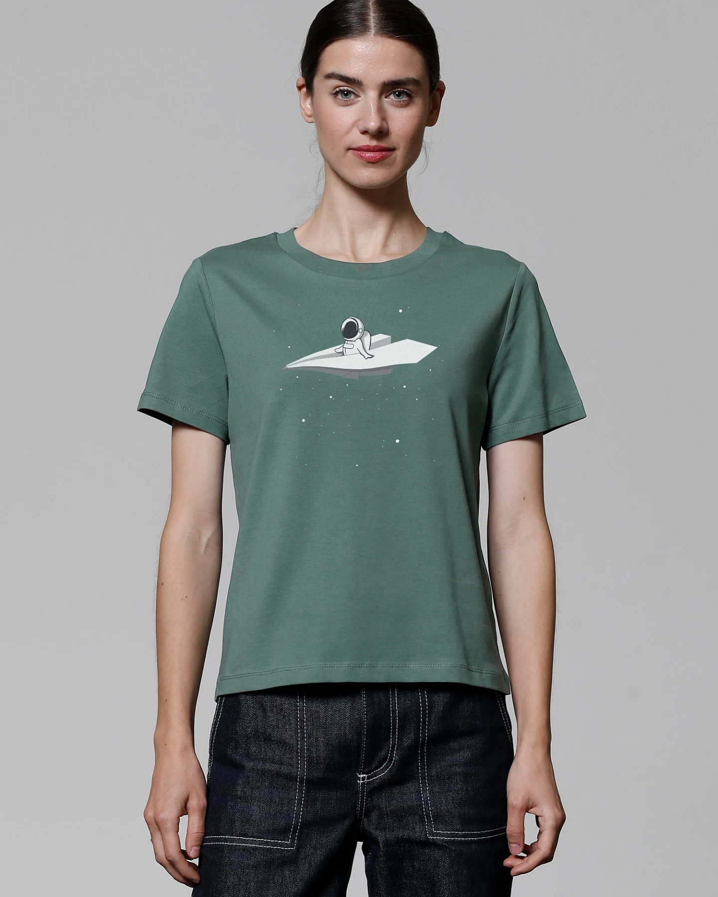 Watapparel T-Shirt Fly me to the moon – Ansicht 2