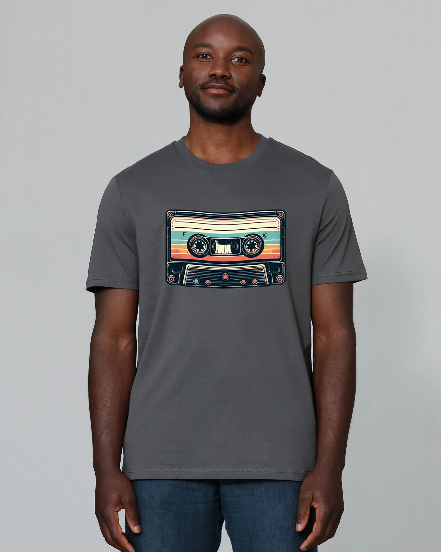 Watapparel T-Shirt Retro Kassette – Ansicht 2