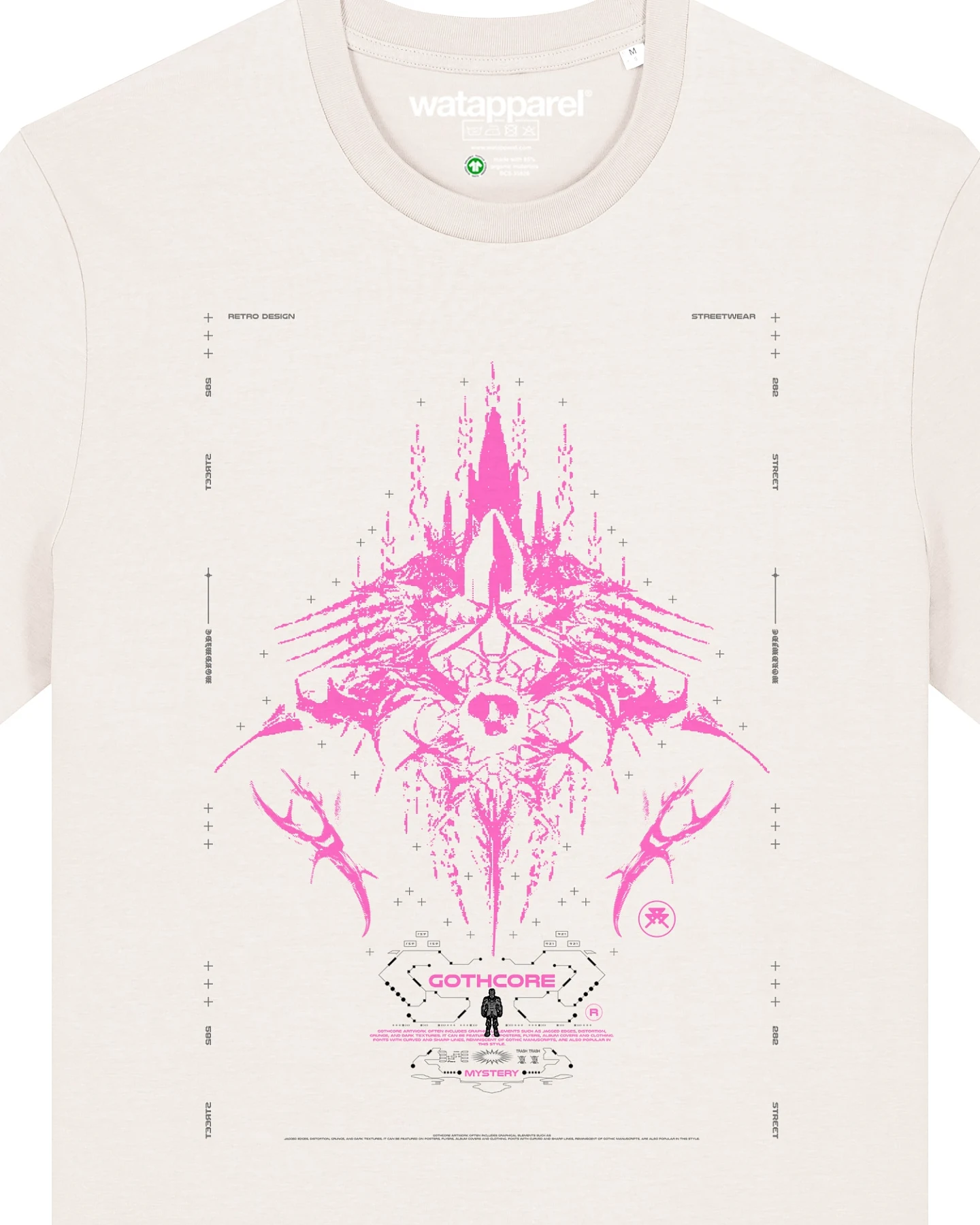 Watapparel T-Shirt Goth Mystic – Ansicht 3