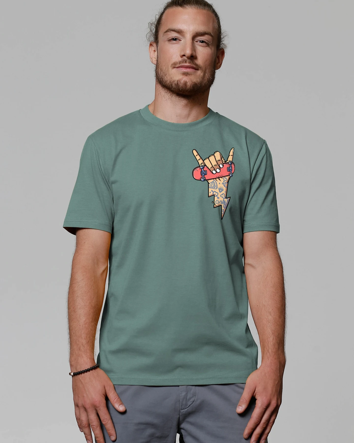 Watapparel T-Shirt Skateboard – Ansicht 2