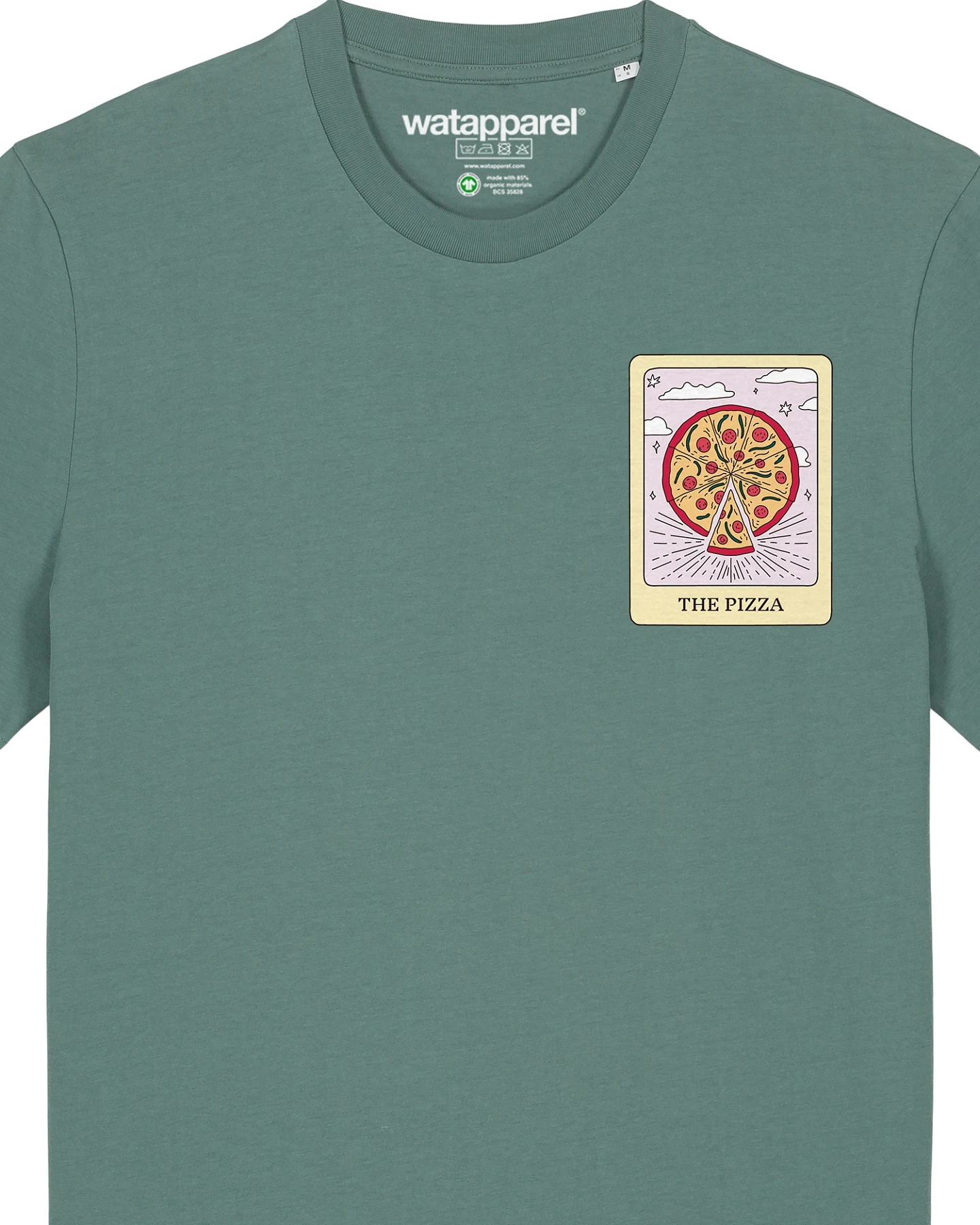 Watapparel Shirt Tarot The Pizza – Ansicht 2