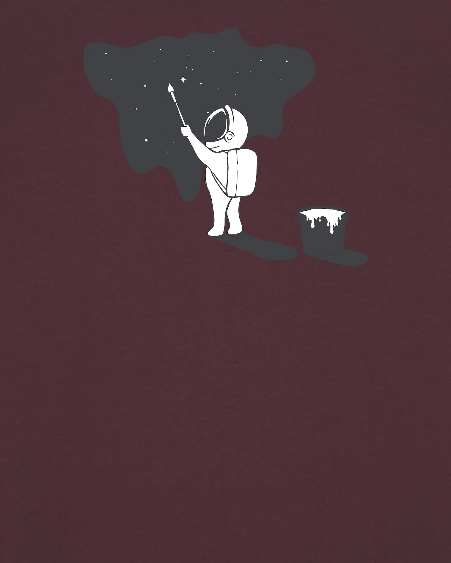 Watapparel T-Shirt Painting space – Ansicht 3