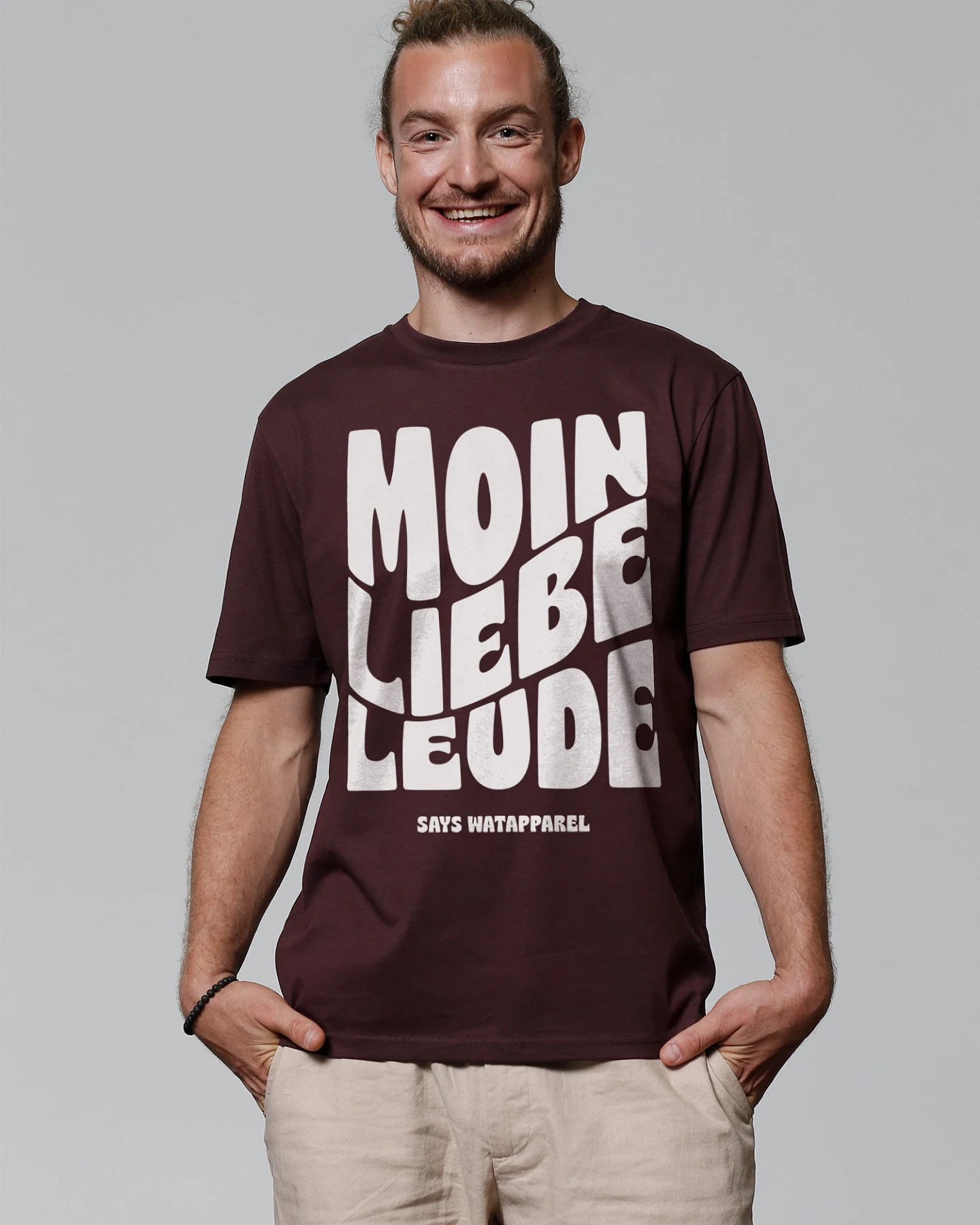 Watapparel Shirt Moin liebe Leude – Ansicht 2