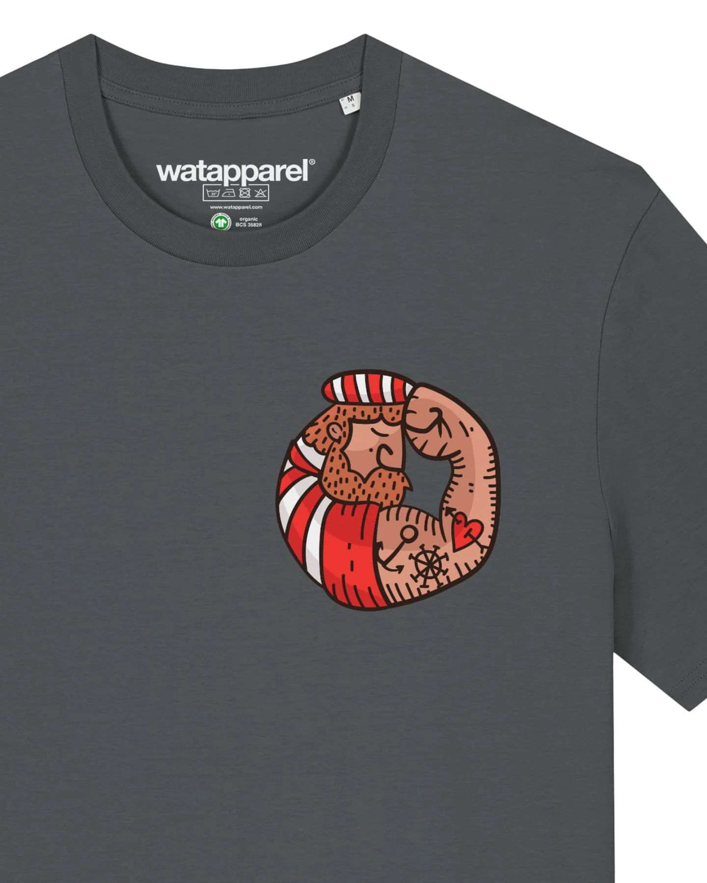 Watapparel T-Shirt Seemann – Ansicht 3