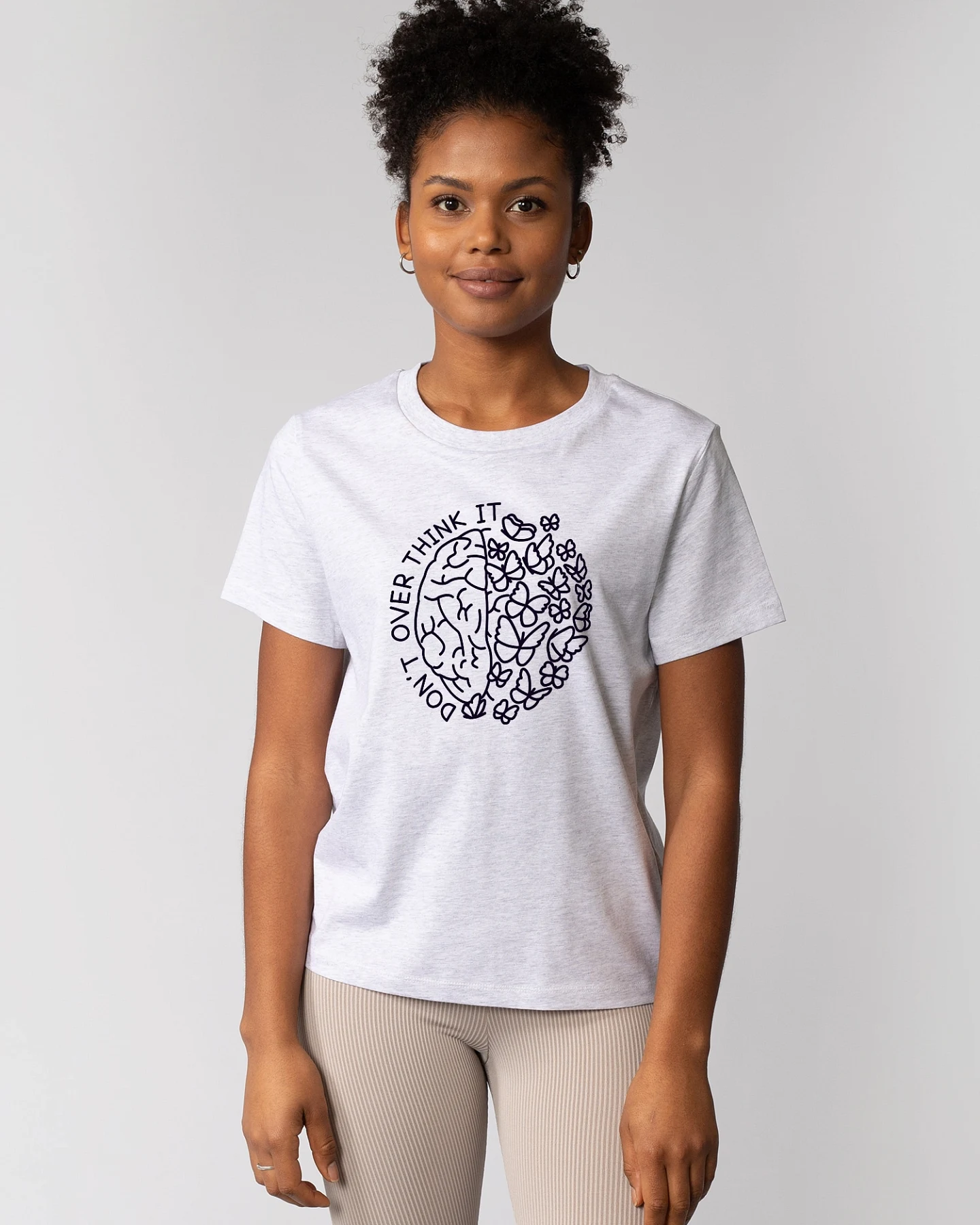 Watapparel T-Shirt Dont Overthink It – Ansicht 2